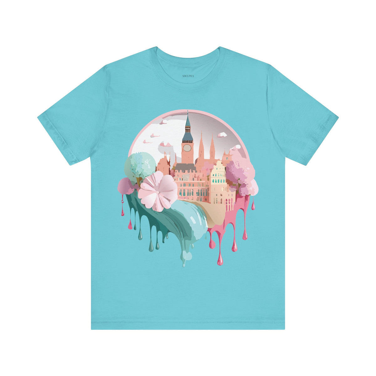 Unisex Cotton Bella+Canvas Tee with Prague