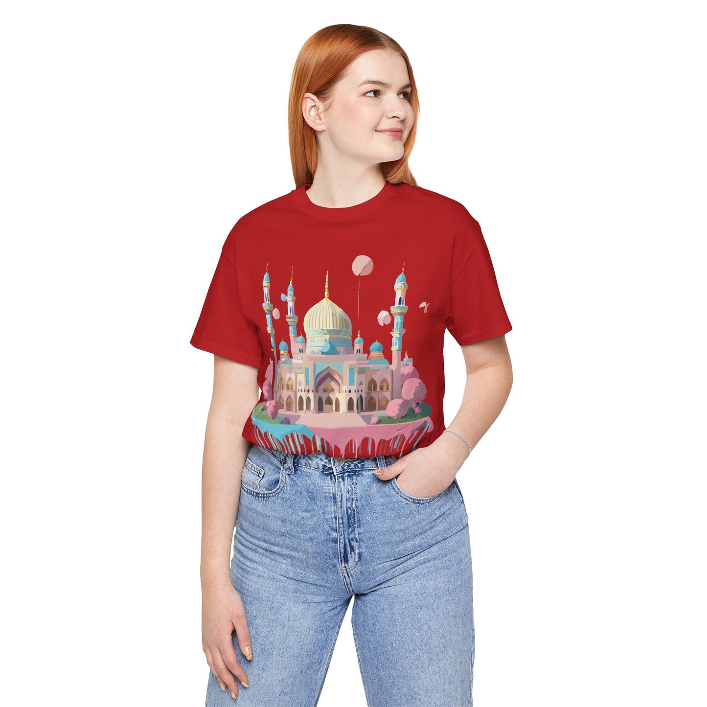 Tashkent Tourist Shirt Unisex Jersey Short Sleeve Graphic Tee By Adelpha Vintage Inspired Artwork