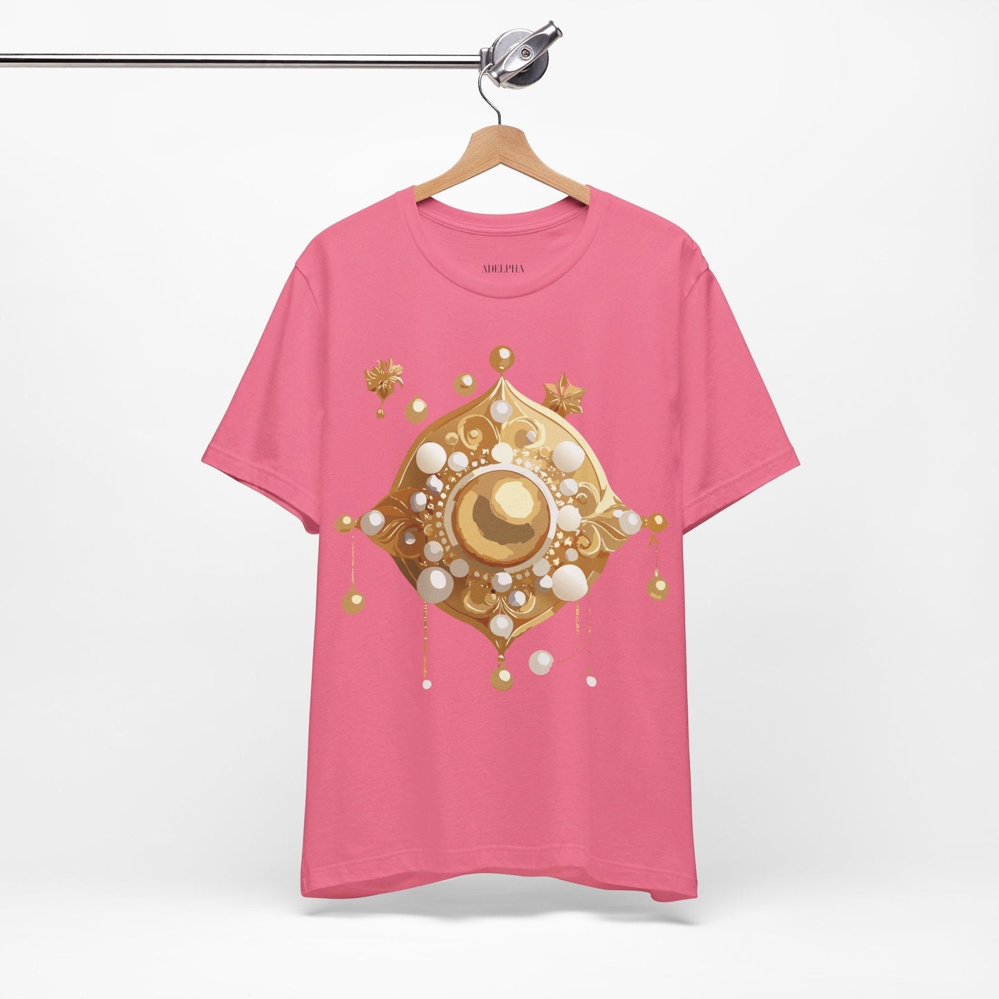 Jewelry Graphic Unisex 100 Cotton Vintage Treasure Art T-Shirt 32