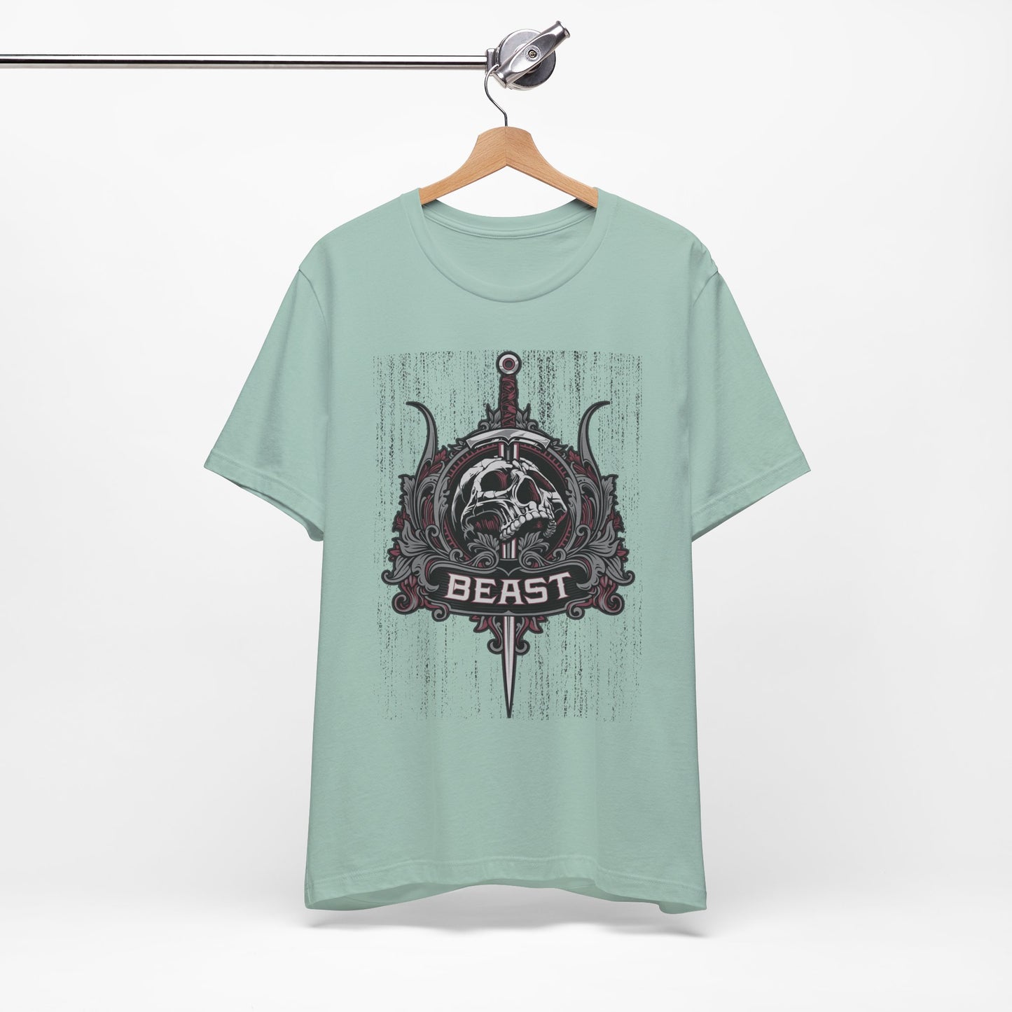 Beast Graphic Tee, Graphic T-Shirt, Artistic Vintage T-Shirt, Vintage Shirt, Skull Tee, Art Design Skull Tees