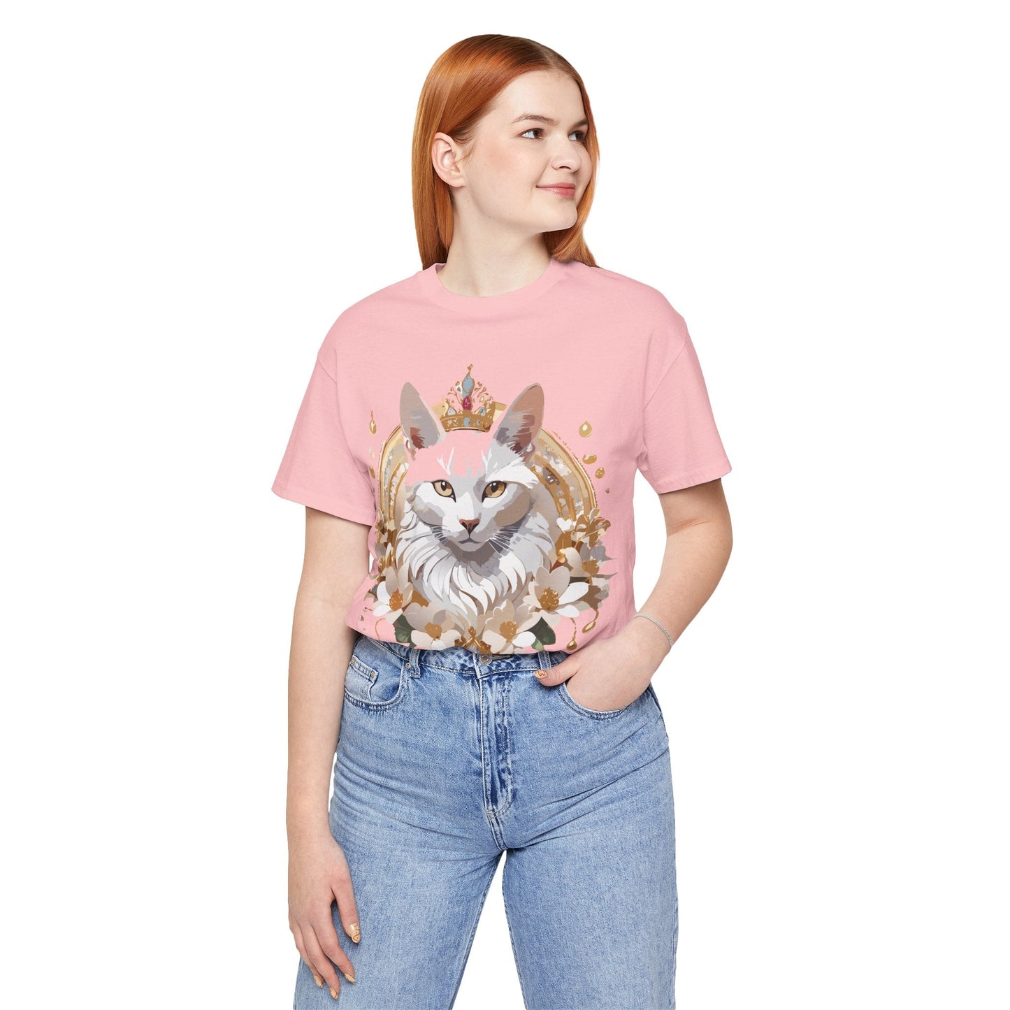 Medallion Graphic Unisex 100 Cotton Vintage Animal Medal Artwork Tee 21