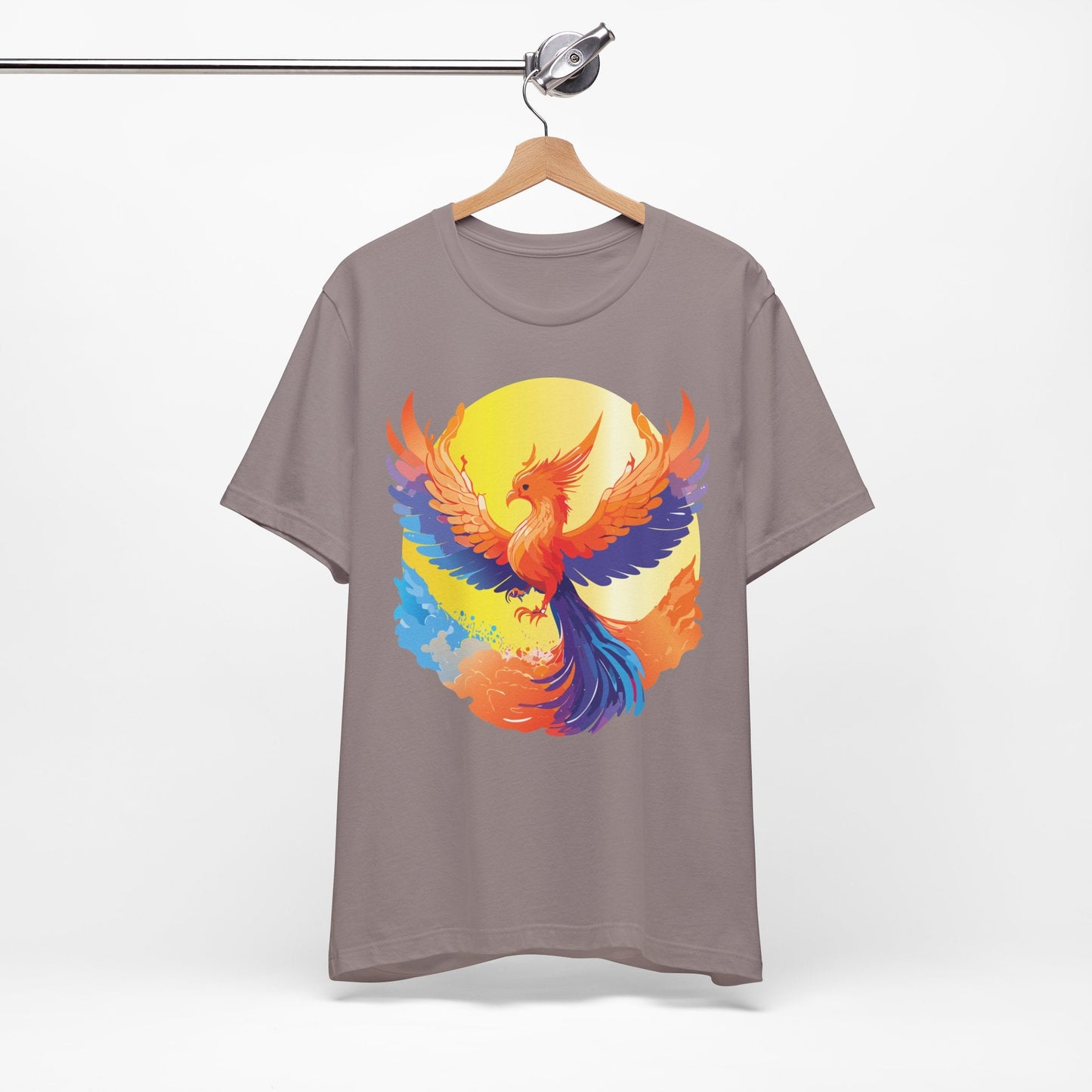 Unisex Animal Print Tee Shirt With Art Design Wild Animals Short Sleeve Comfort Fit