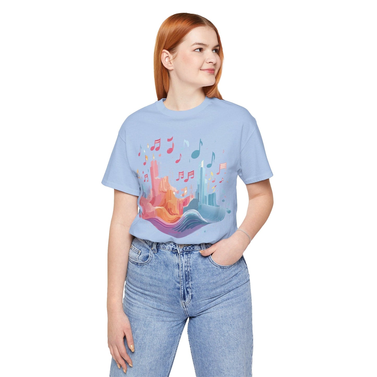 Music Graphic Tee Unisex Jersey Short Sleeve Art Design Adelpha Vintage Artwork Premium