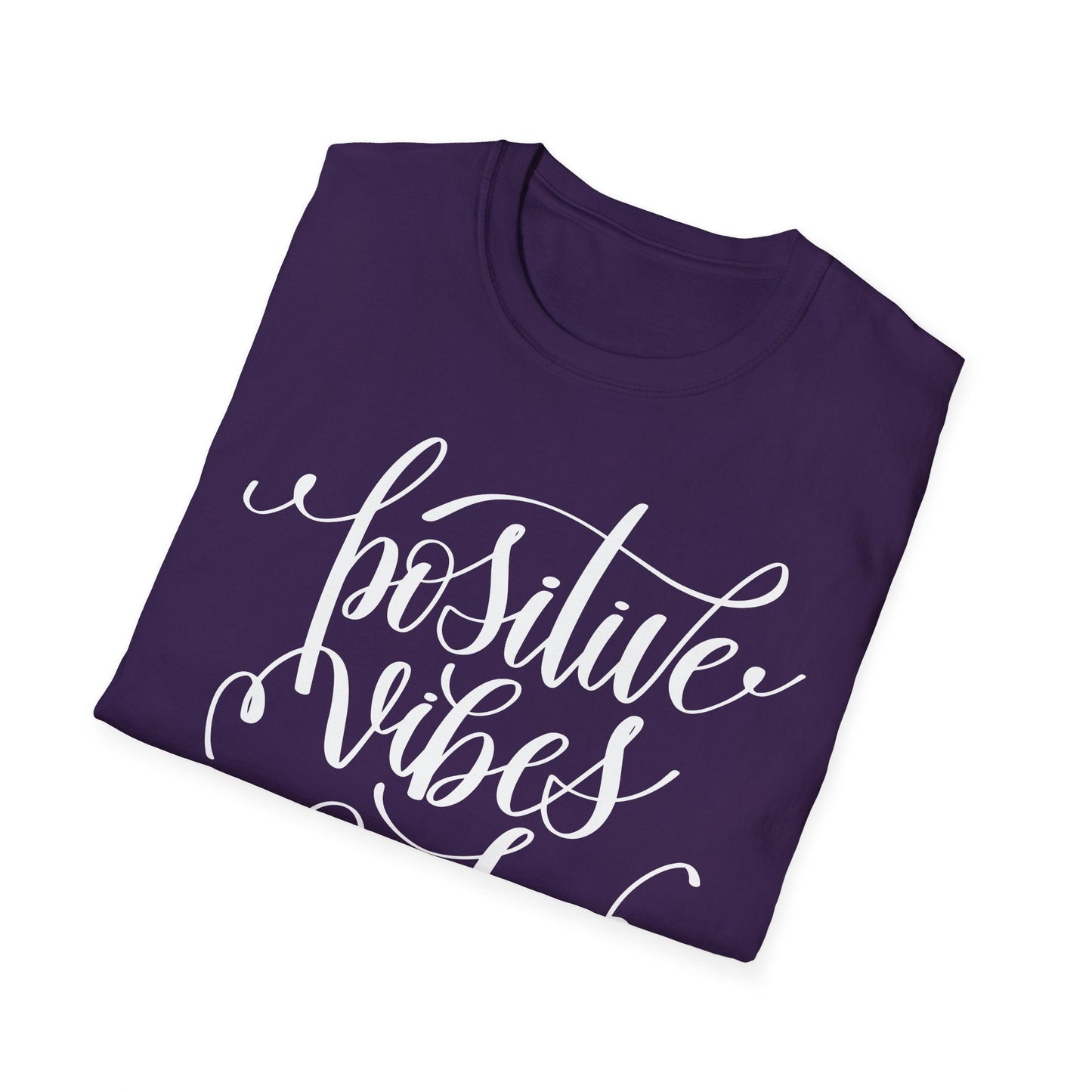 Positive Slogan T Shirts With Positive Words Unisex Short Sleeve Tee Gildan Softstyle 64000 Ring Spun Cotton