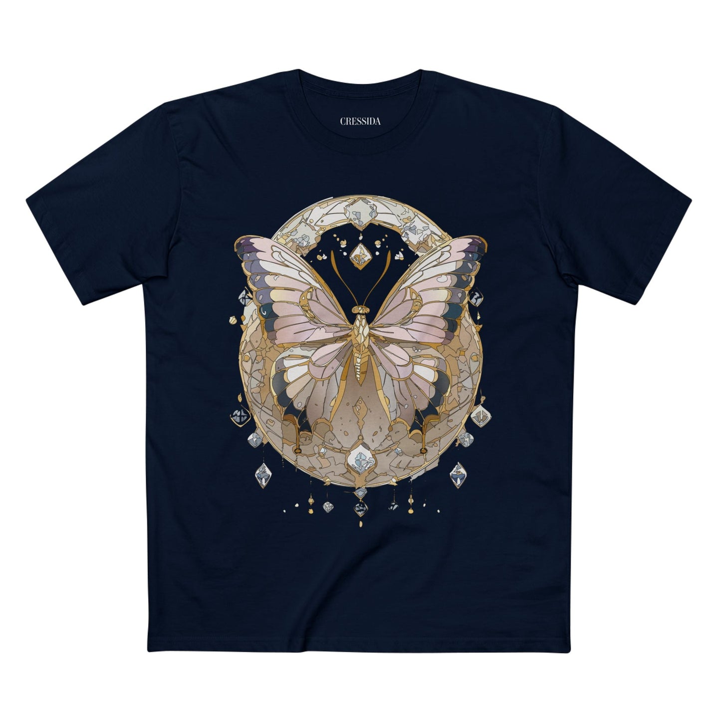 Butterfly Graphic Design Unisex 100 Cotton Tee 1