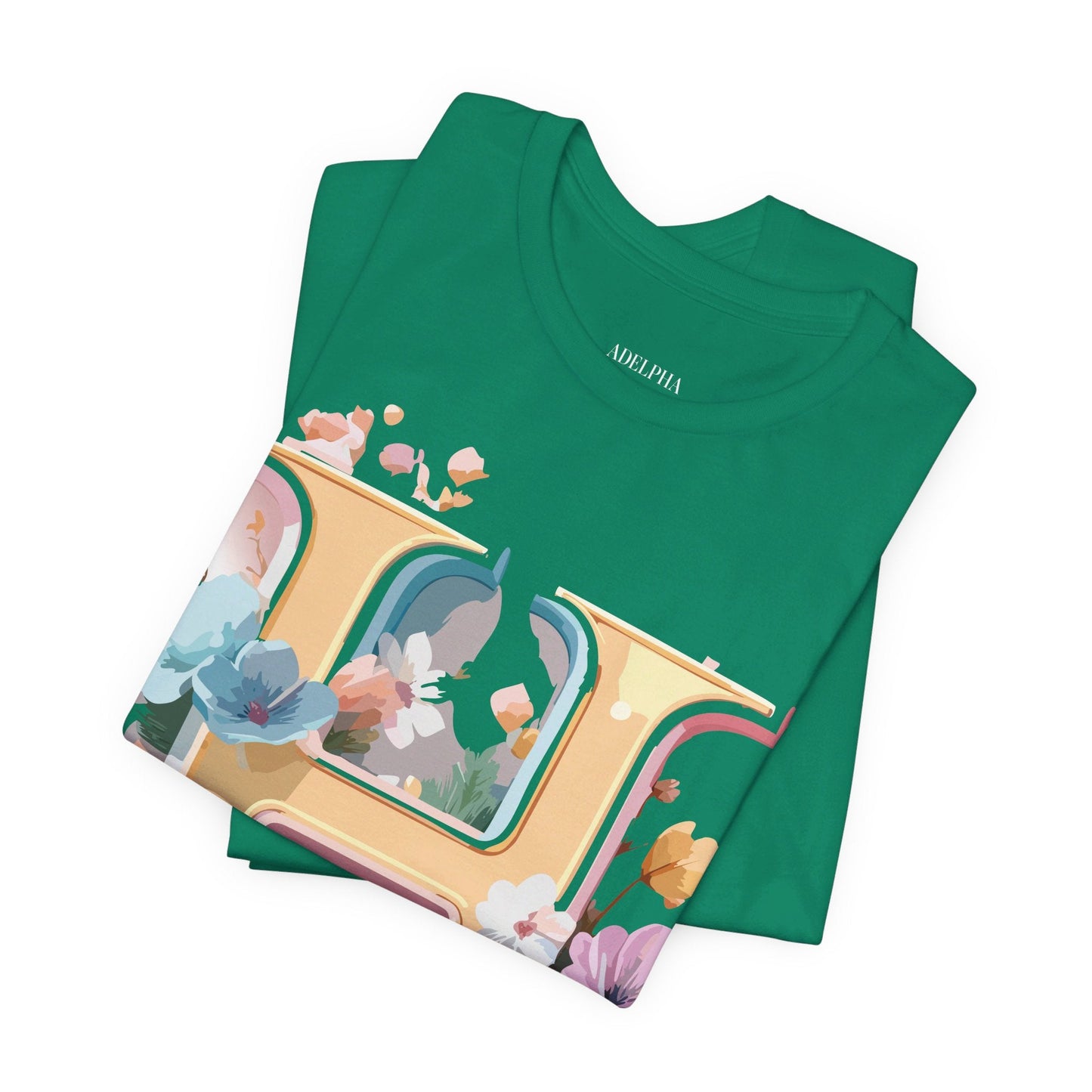 Letter H Graphic Tee Unisex Short Sleeve Shirt By Adelpha Featuring Vintage Inspired Artwork