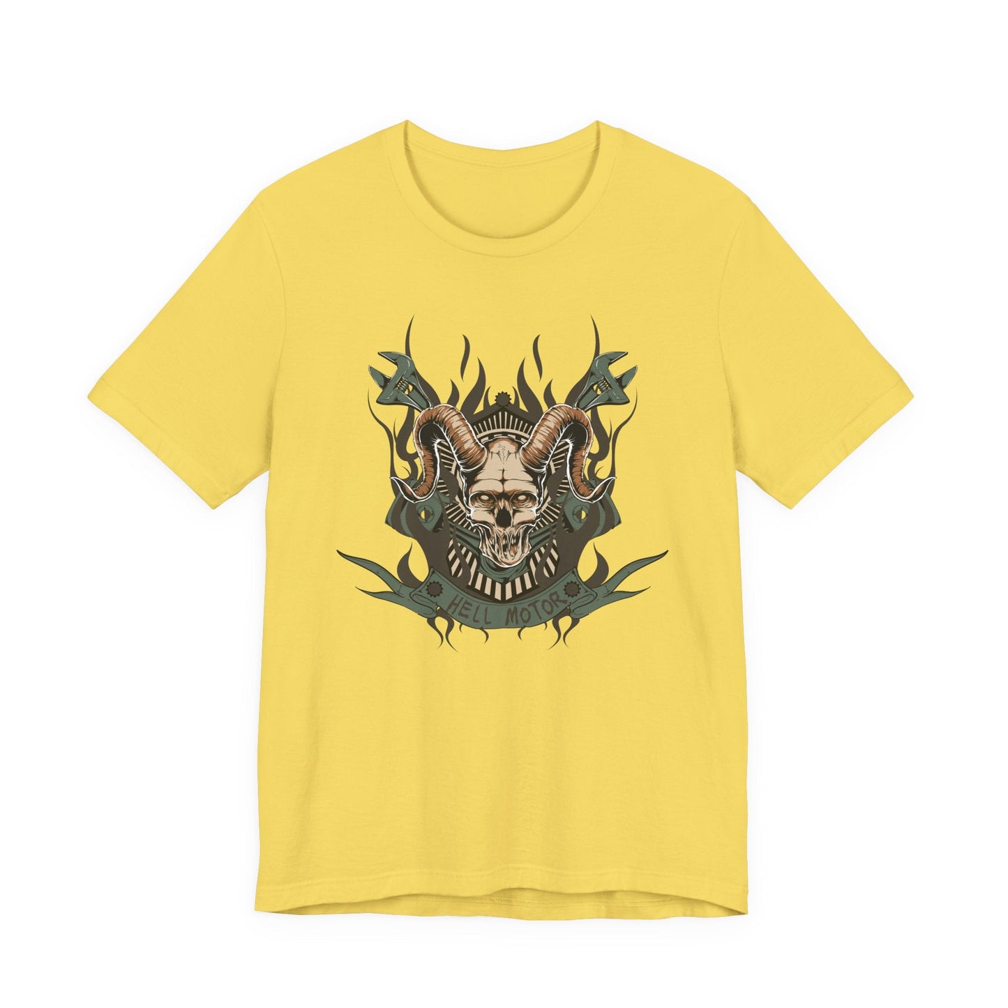 Gothic Skull Graphic Design Unisex Cotton Tee Art-49