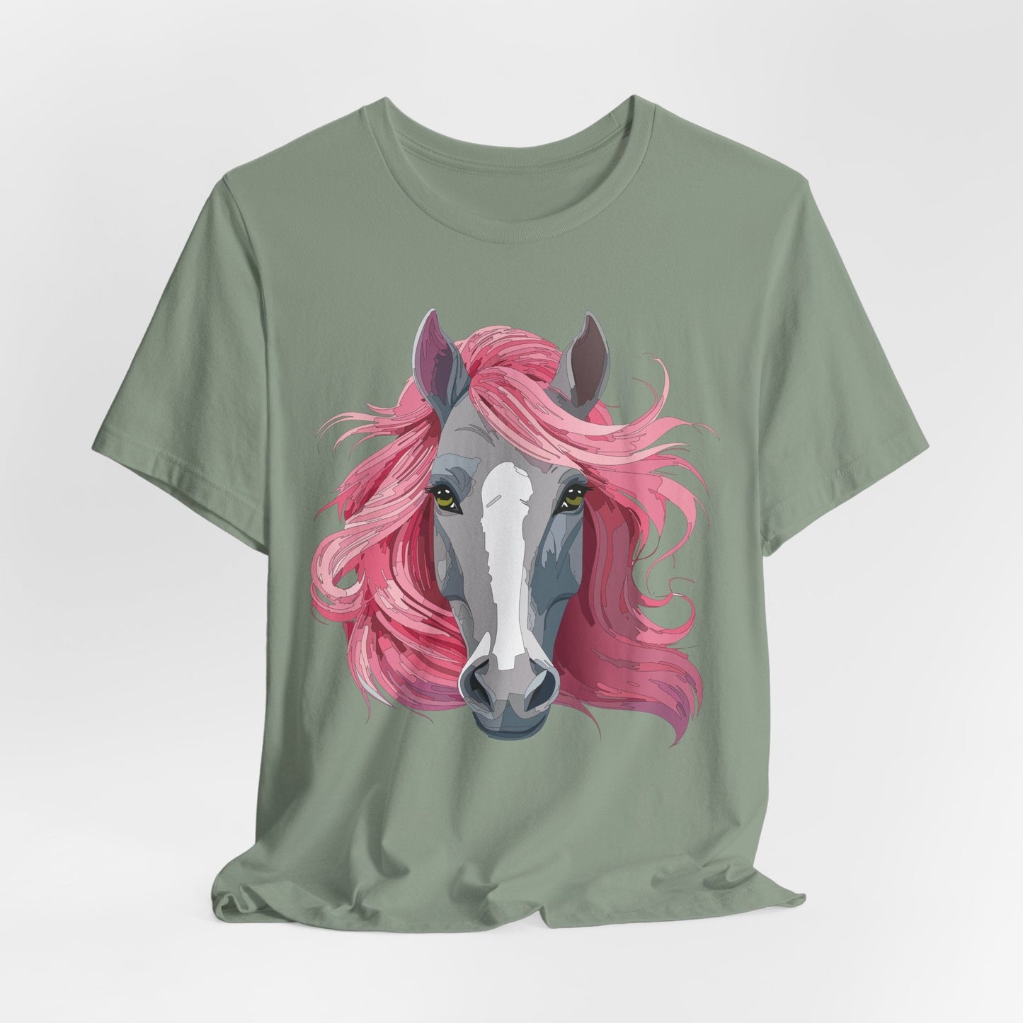 Unisex Animal Art Design Tee Shirt With Wild Animals Graphic Short Sleeve Everyday Wear