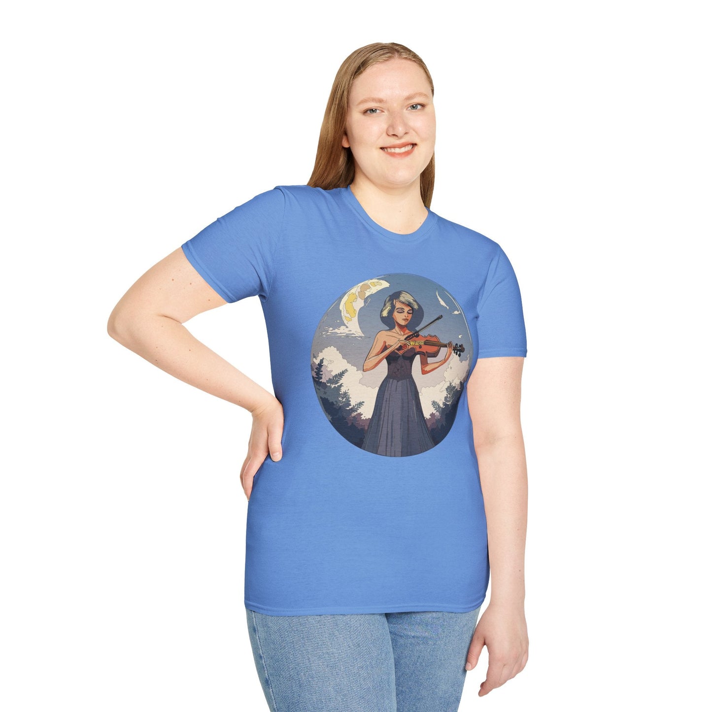 Womens Graphic T Shirts Art Design Shirt For Women Cotton Tee Comfortable Everyday Wear