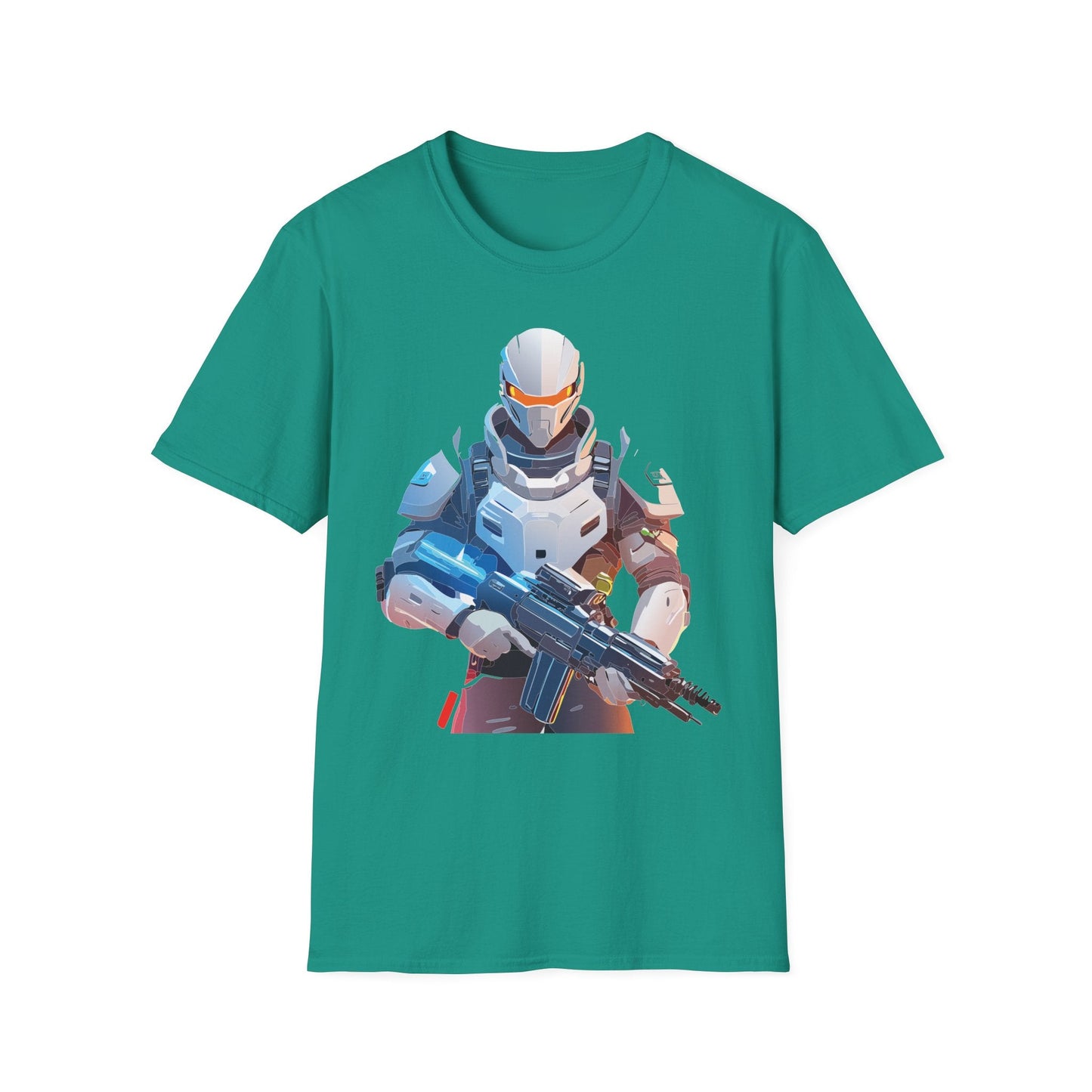 Robocop T Shirt Unisex Softstyle Ring Spun Cotton Tee With Robocop Art Design Premium Comfort