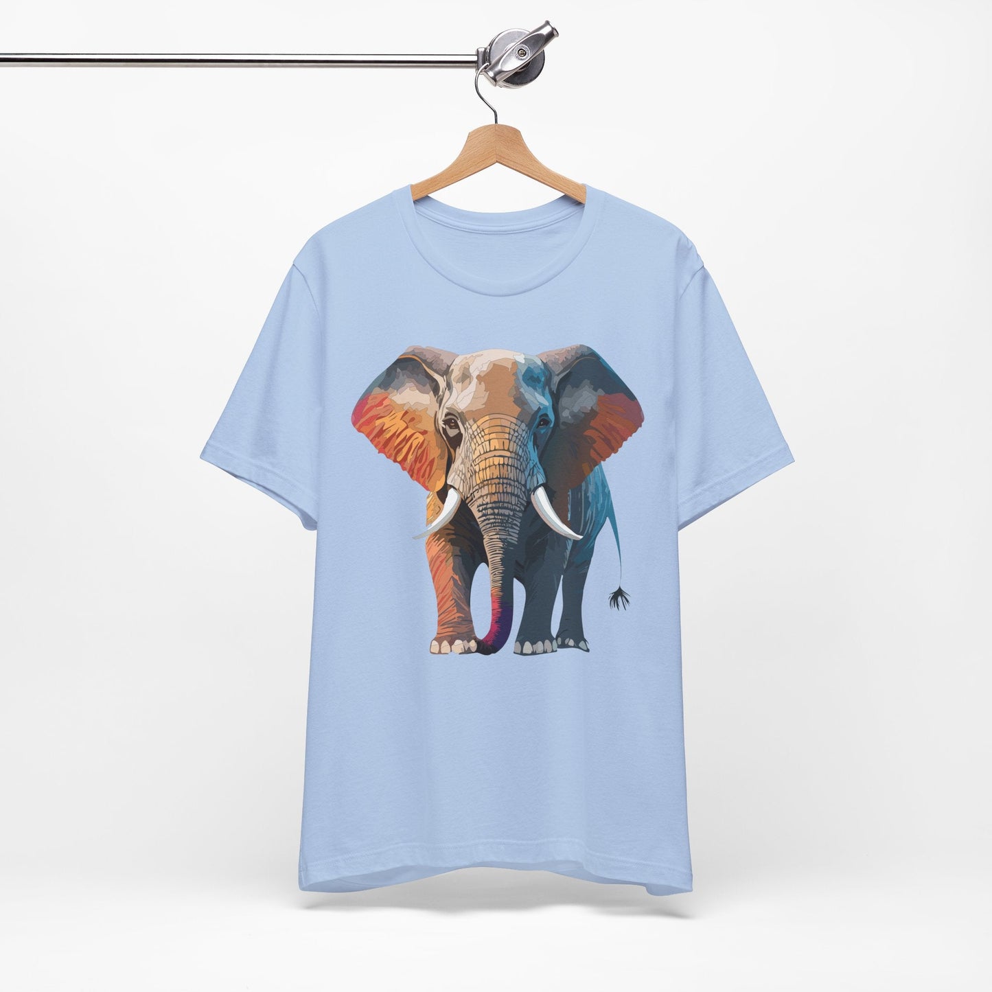 Unisex Animal Shirt With Animals Art Design Graphic Tee Short Sleeve Wild Animals