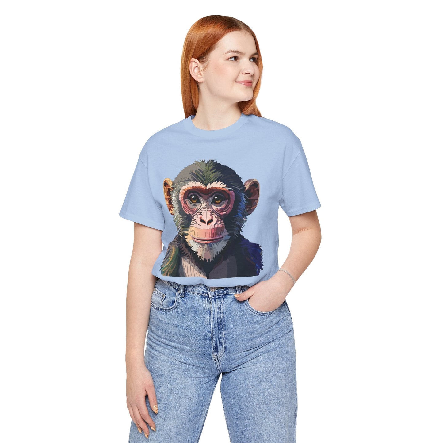Unisex Animal Shirt Gildan Softstyle Tee With Wild Animals Art Design Premium Comfort