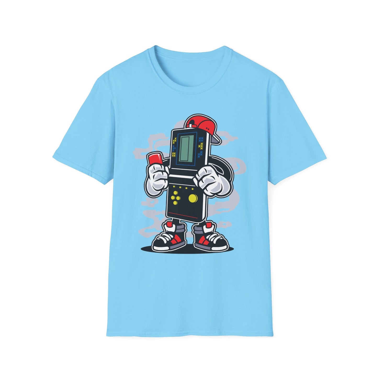 Cartoon T Shirt Animation Funny Unisex Softstyle 100 Percent Ring Spun Cotton Tee