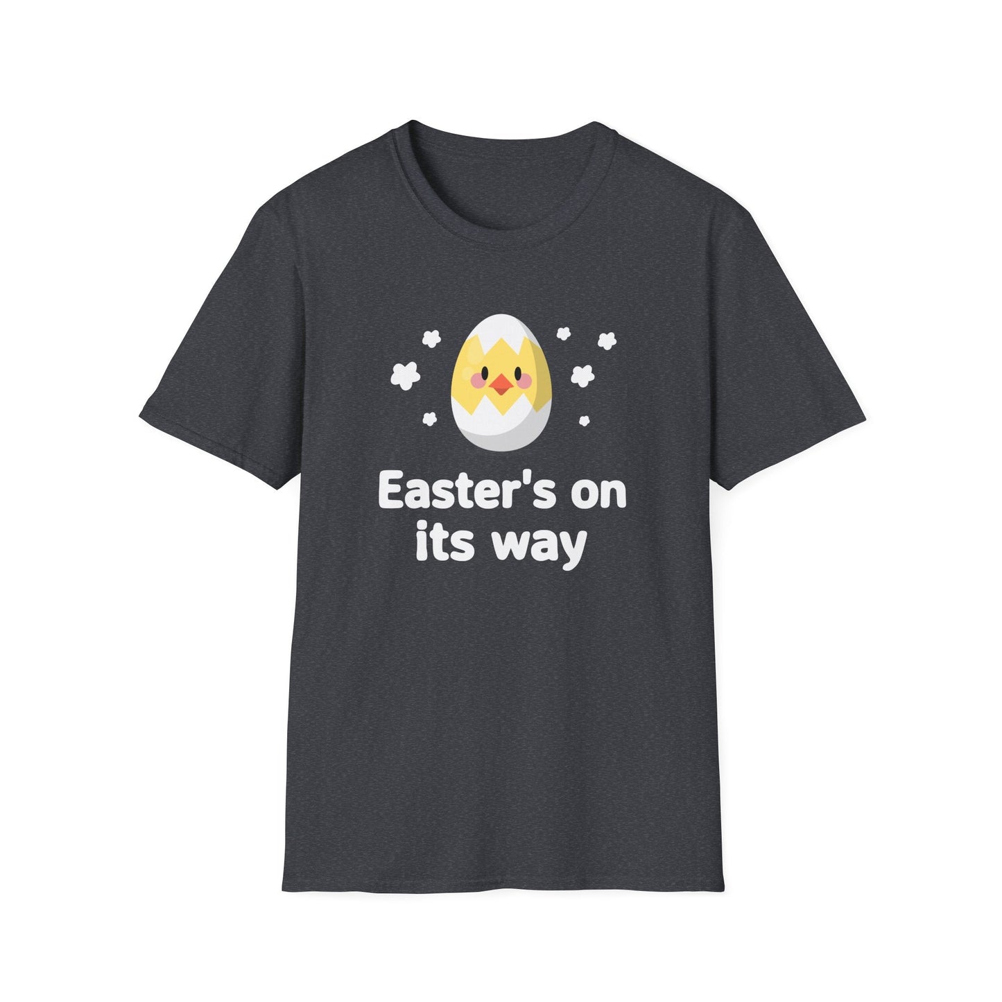 Easter Day T Shirt with Easter Design and Signature Print Unisex Gildan Softstyle Tee One Hundred Percent Cotton