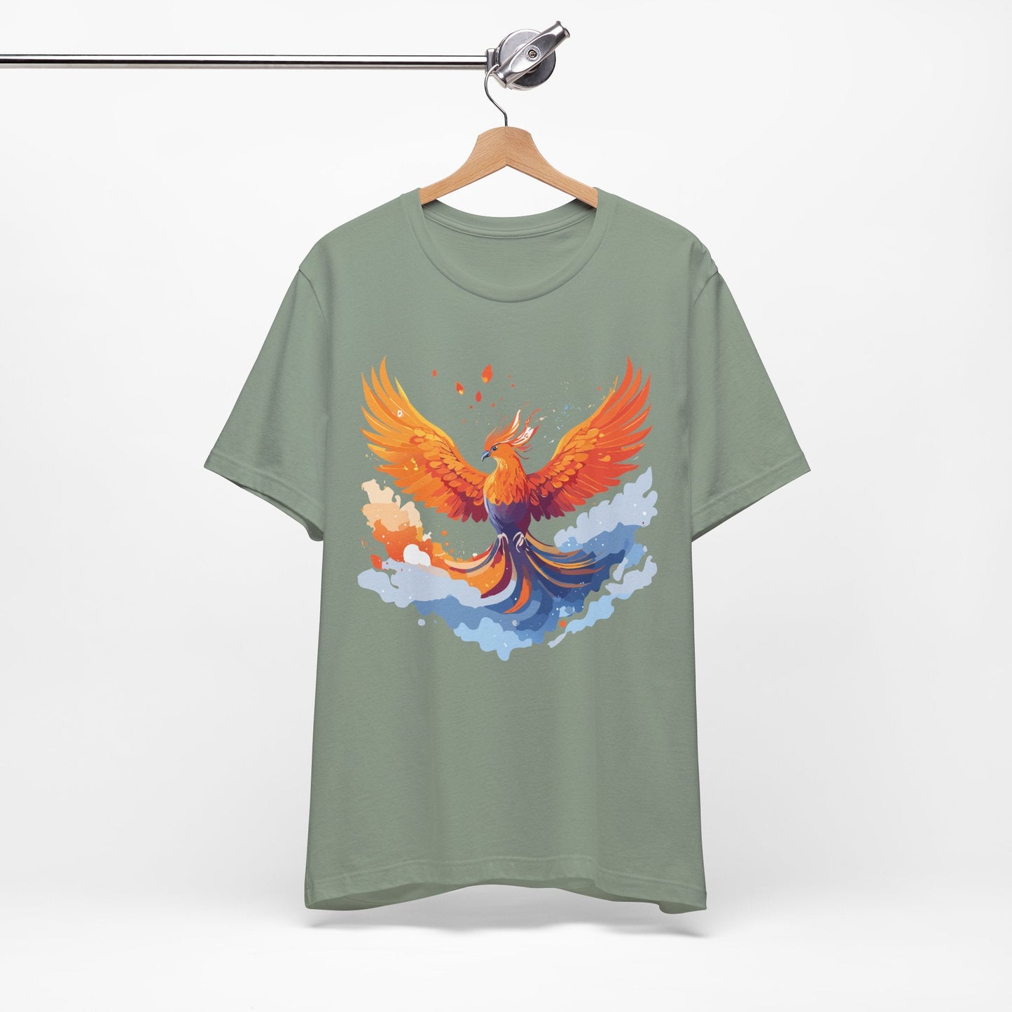 Unisex Animal Shirt With Art Design Graphic Tee Wild Animals Shirt For Everyday Wear