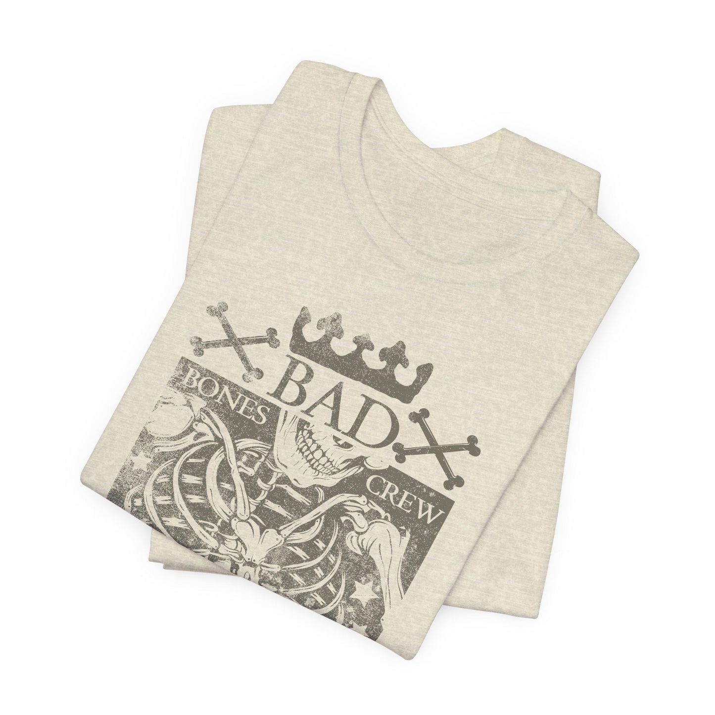 Skeleton Ribcage Tee Bones Crew Graphic Shirt A-10