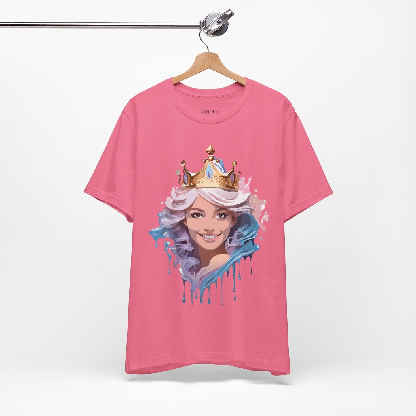 Queen Graphic Tee From Adelpha Vintage Inspired Art Design Unisex Jersey Short Sleeve