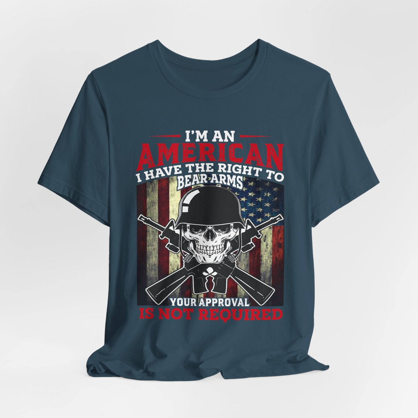 Army Veteran Patriotic Graphic Design Unisex Cotton T-Shirt v29