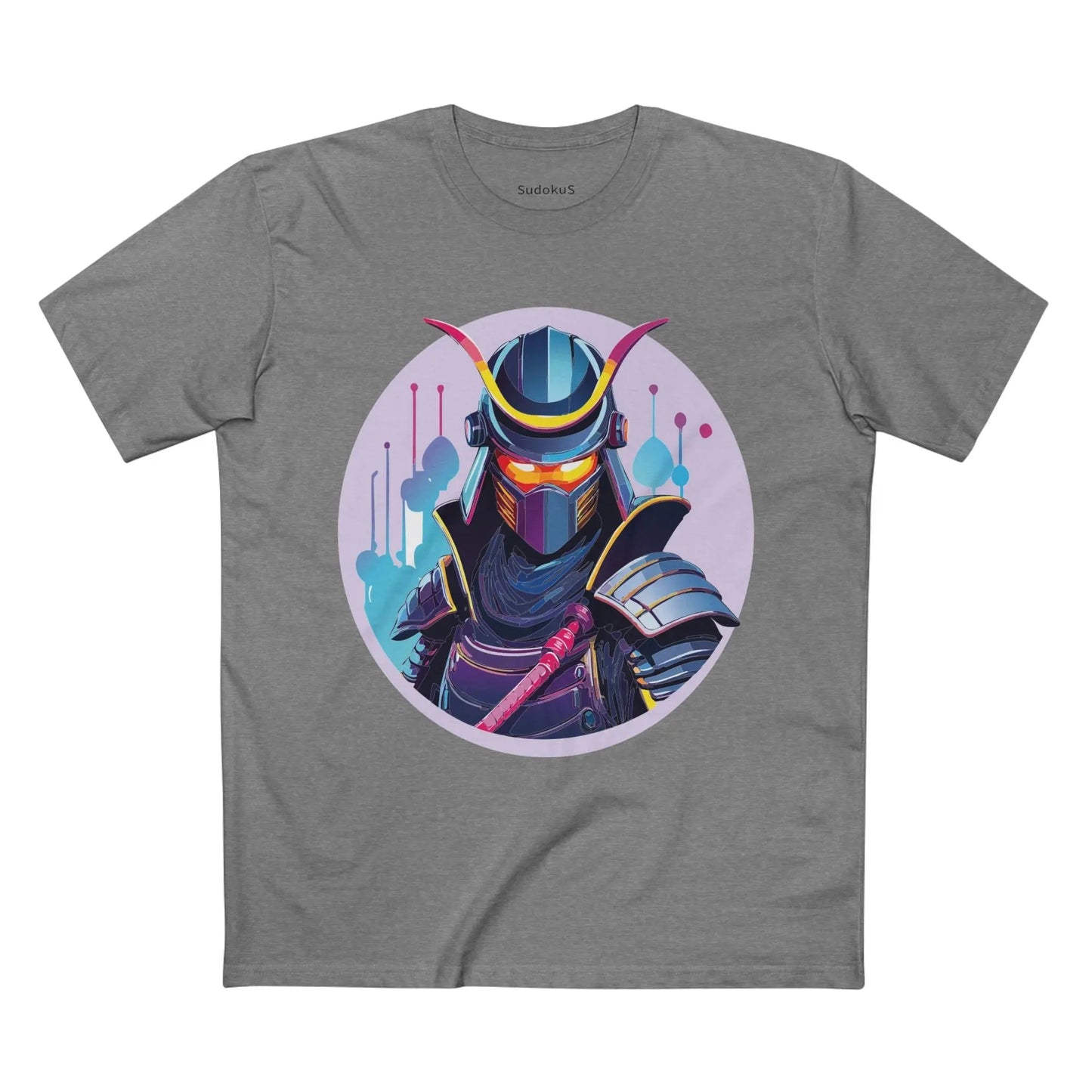 Samurai Graphic Unisex 100 Cotton Staple Tee 15