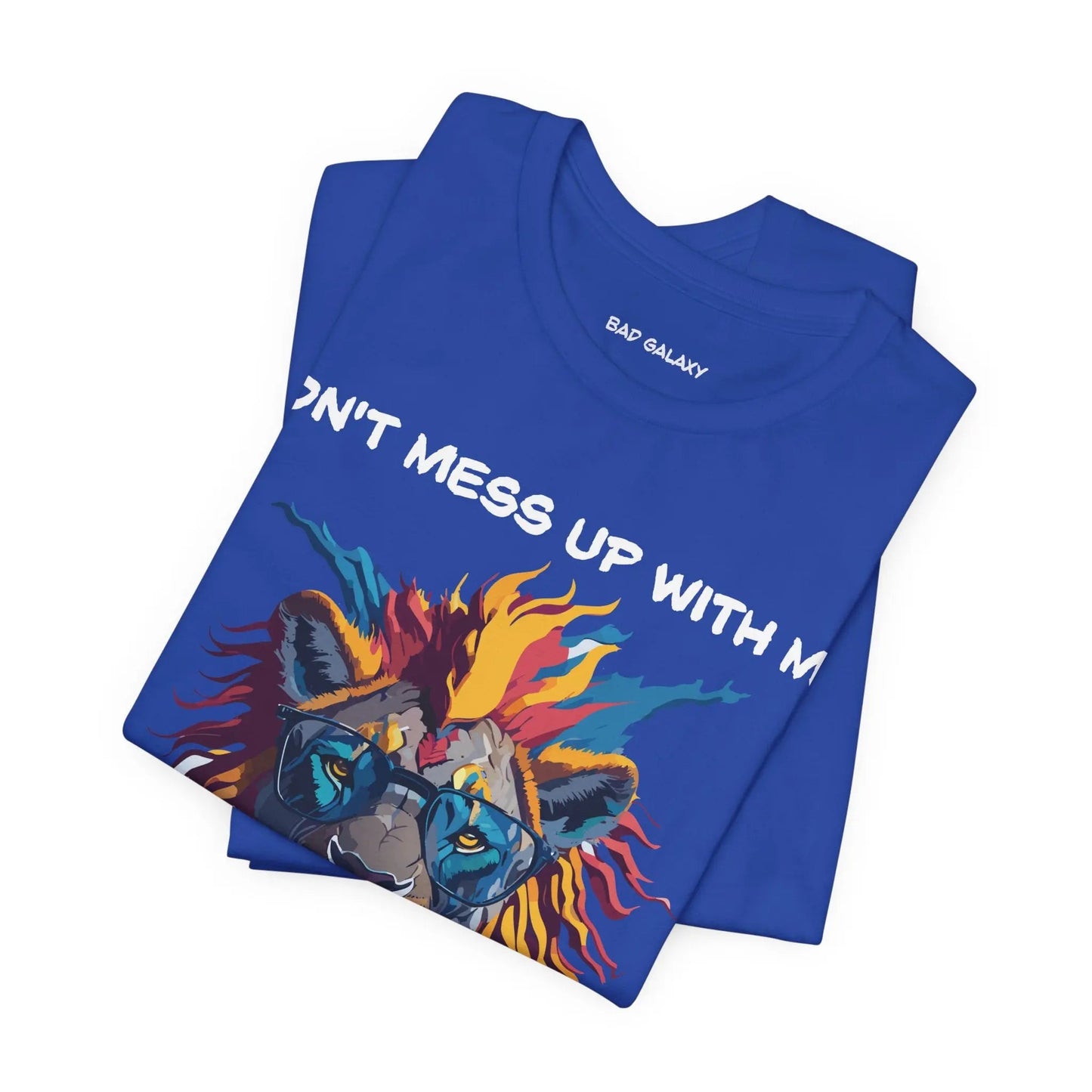 Animal T Shirt From Bad Galaxy Made To Order 100 Percent Cotton Eco Friendly Ink Free Shipping