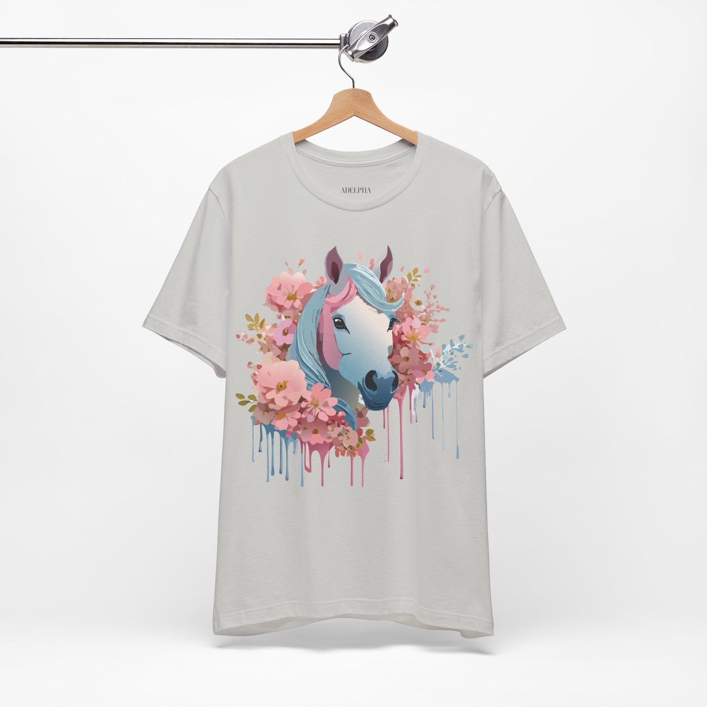 Horse Graphic Unisex 100 Cotton Vintage Animal Art T-Shirt 15