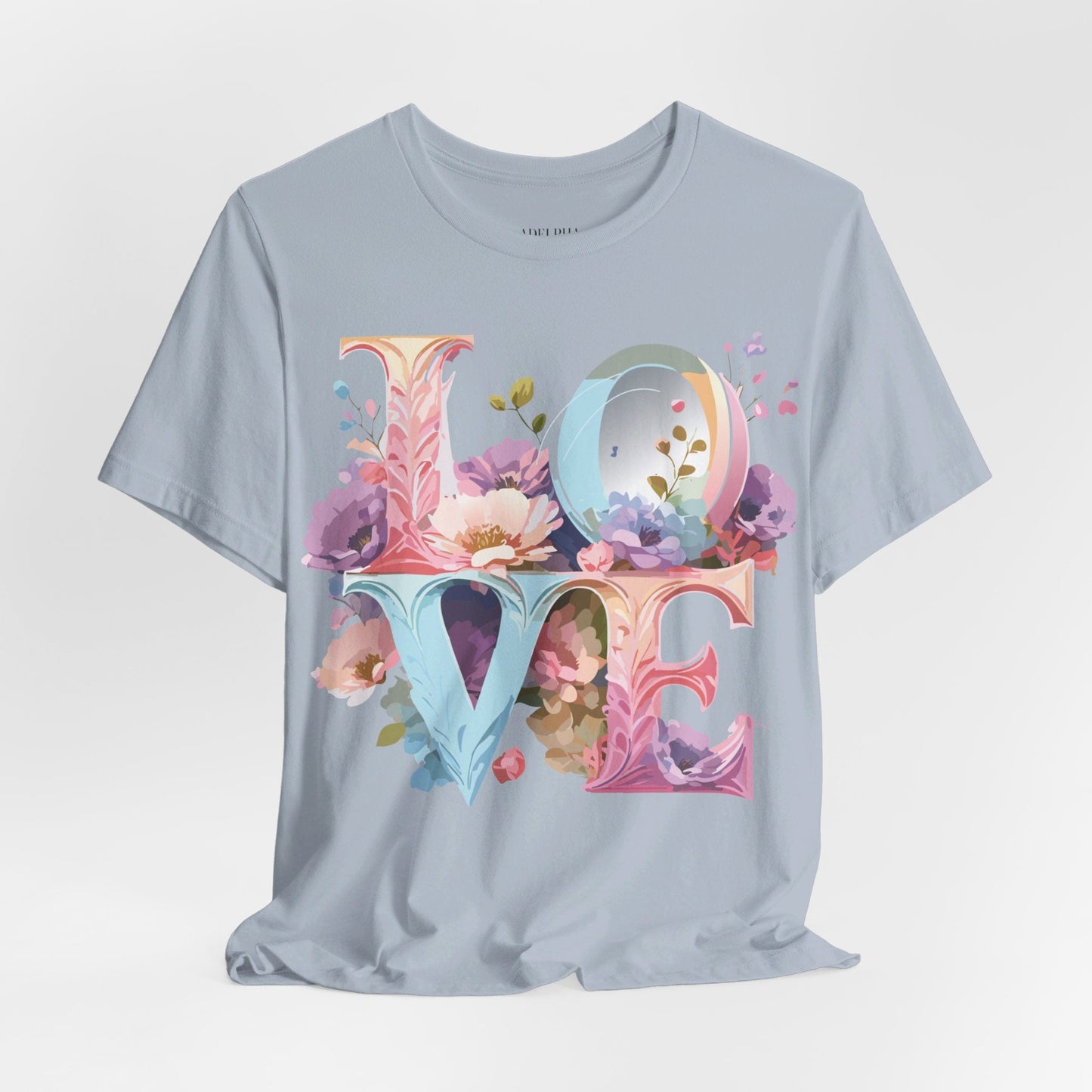 Adelpha Valentine Graphic Tee Unisex Short Sleeve Vintage Inspired Art Design for Everyday Wear