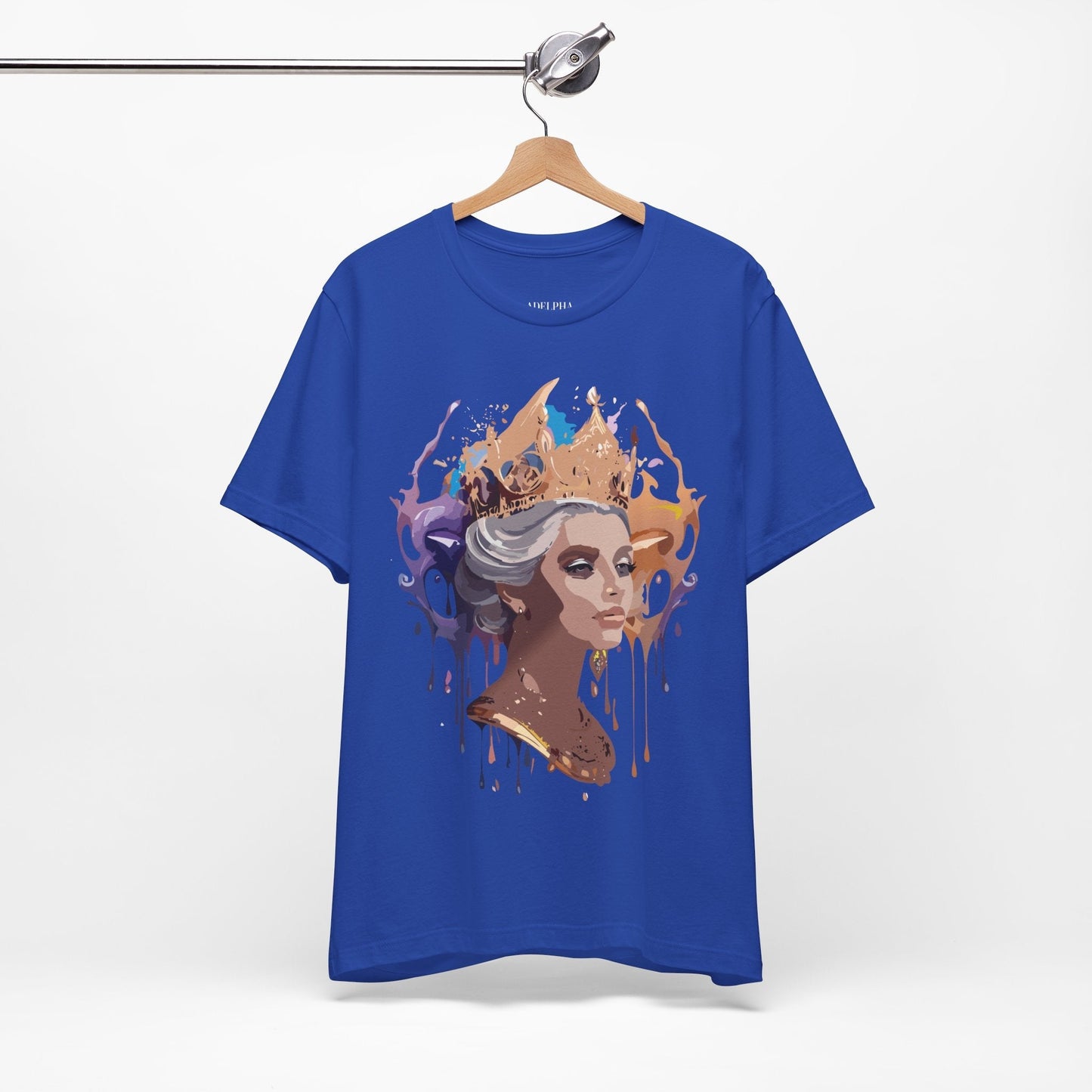 Queen Graphic T Shirt Adelpha Unisex Jersey Short Sleeve Art Design Tee Vintage Inspired Artwork