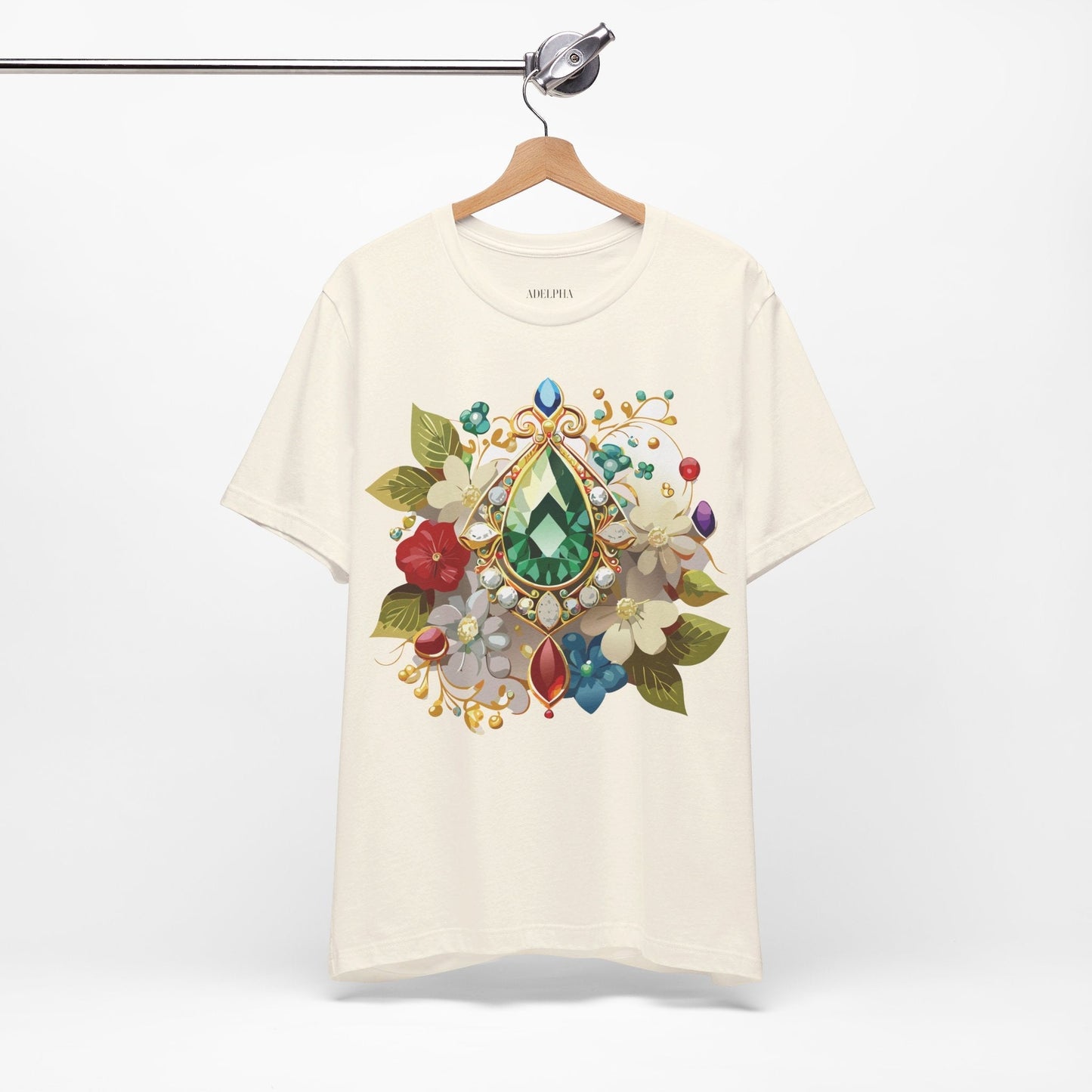 Adelpha Vintage Inspired Graphic Tee Unisex Jersey Short Sleeve Art Design Shirt