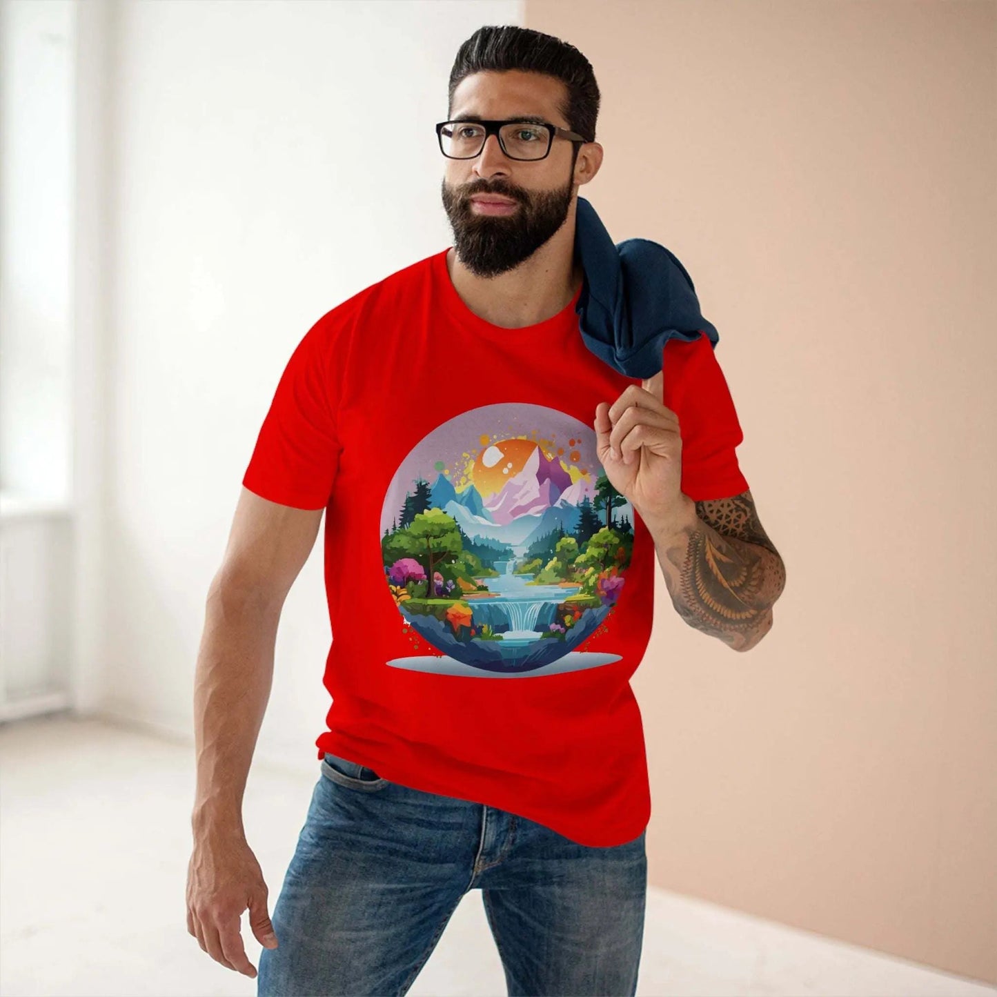 Fantasy Graphic Unisex 100 Cotton Staple Tee 6