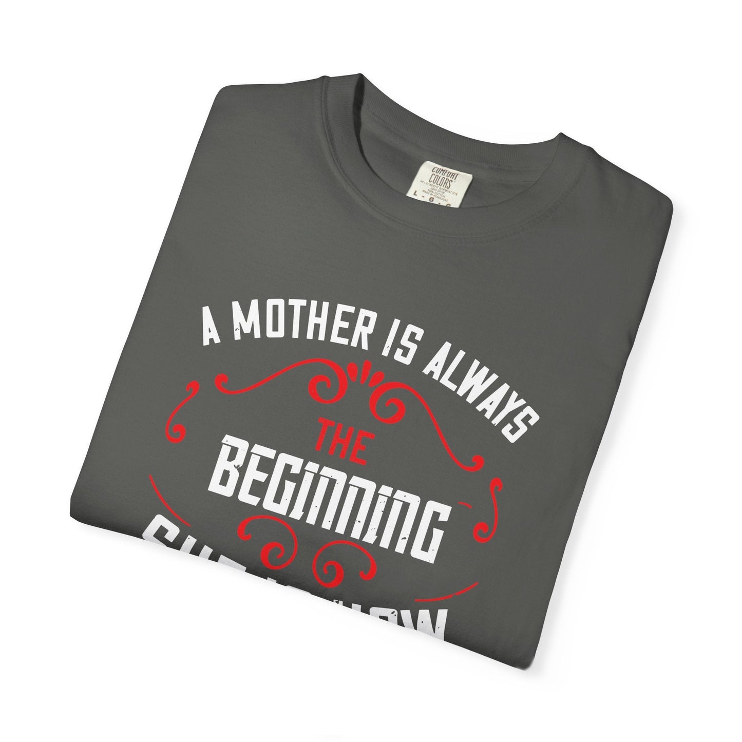 Mom T-shirt Mother Day Mama Tee Unisex Comfort Colors Garment-Dyed Cotton h53