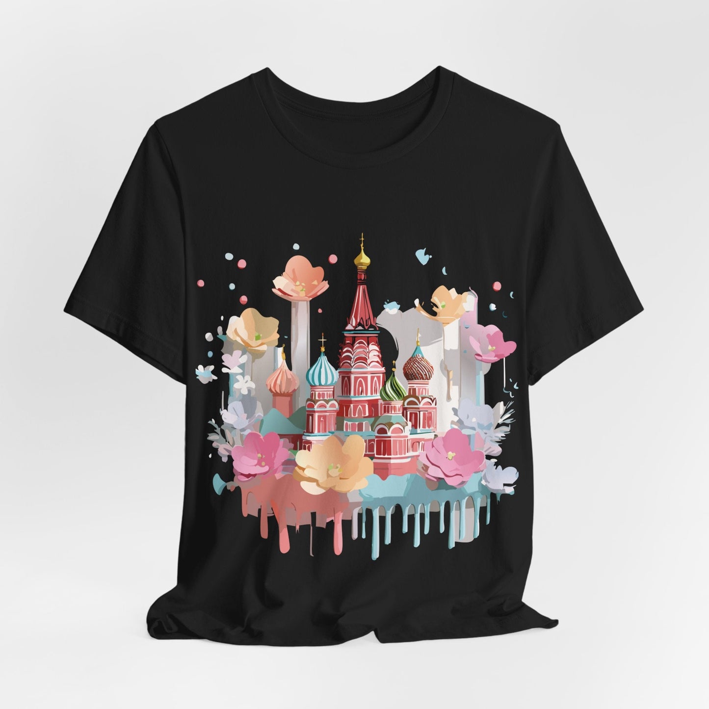 Adelpha Graphic Tee Unisex Jersey Short Sleeve Moscow City Tour Shirt Vintage Inspired Artwork