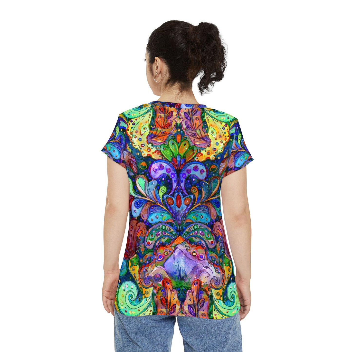 Abstract Print Shirt