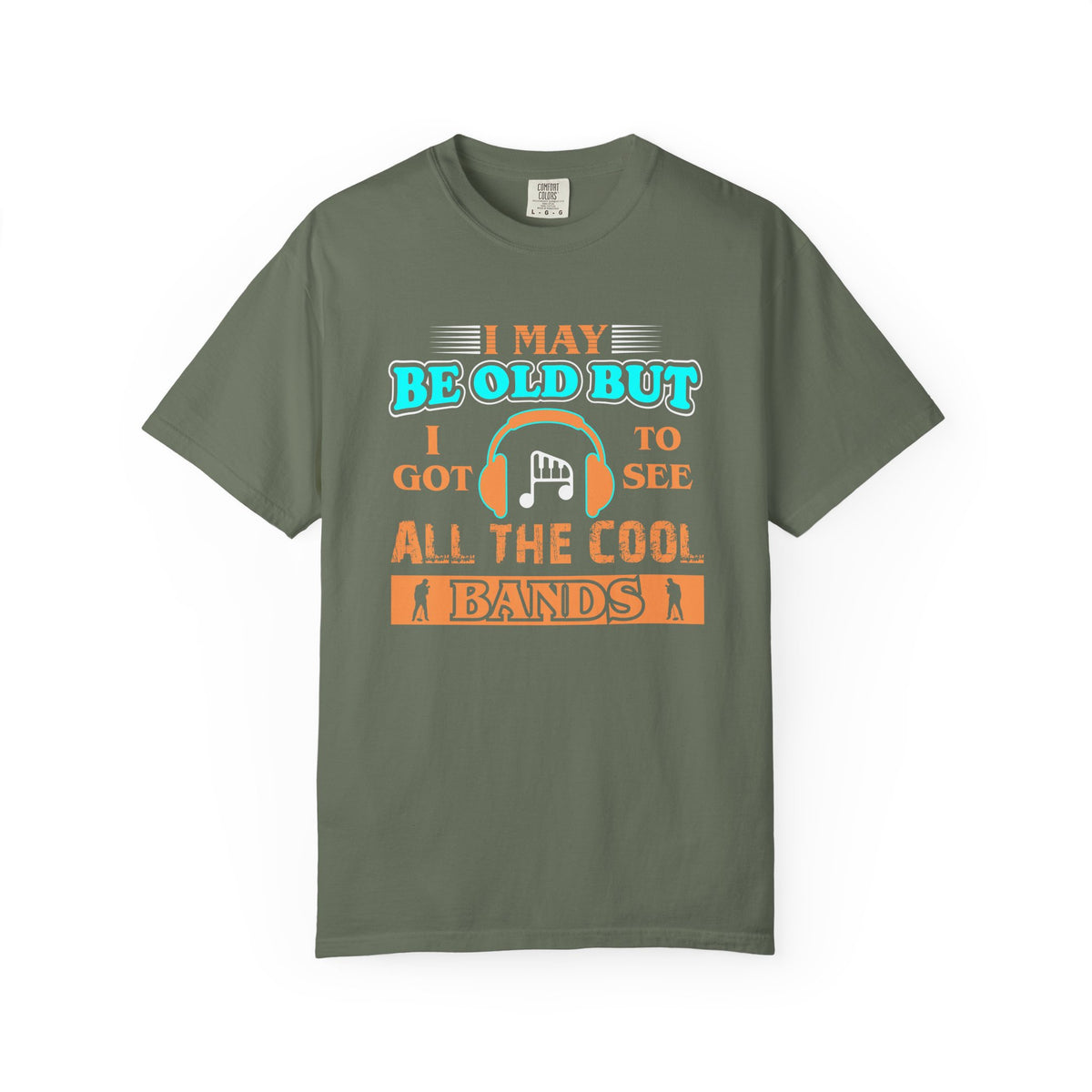 To See All The Cool Bands T-Shirt Vintage Concert Graphic Unisex Cotton Tee 061