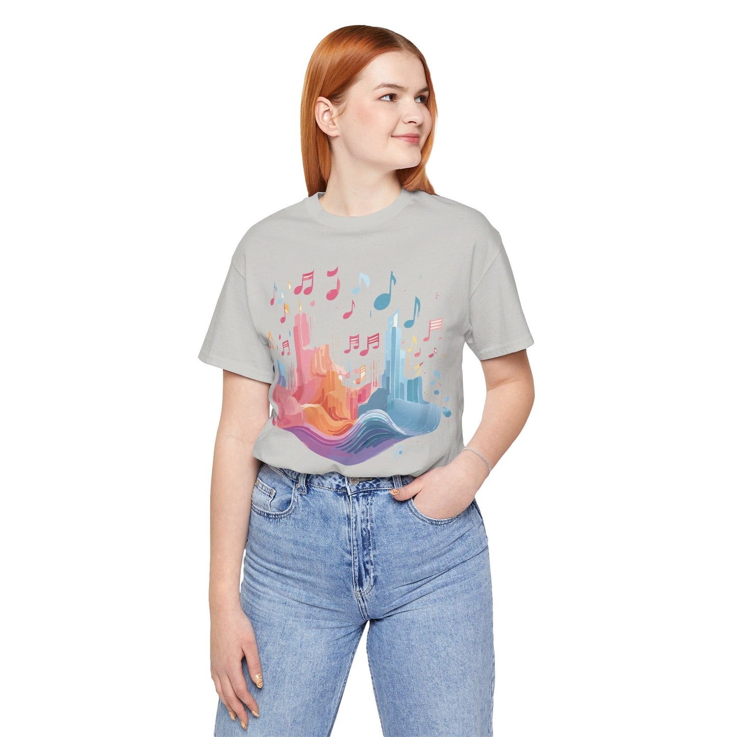 Music Graphic Tee Unisex Jersey Short Sleeve Art Design Adelpha Vintage Artwork Premium