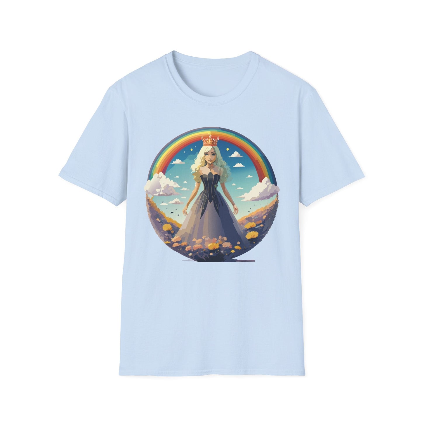 Womens Graphic T Shirt Art Design Tee 100 Percent Cotton Short Sleeve Softstyle Unisex