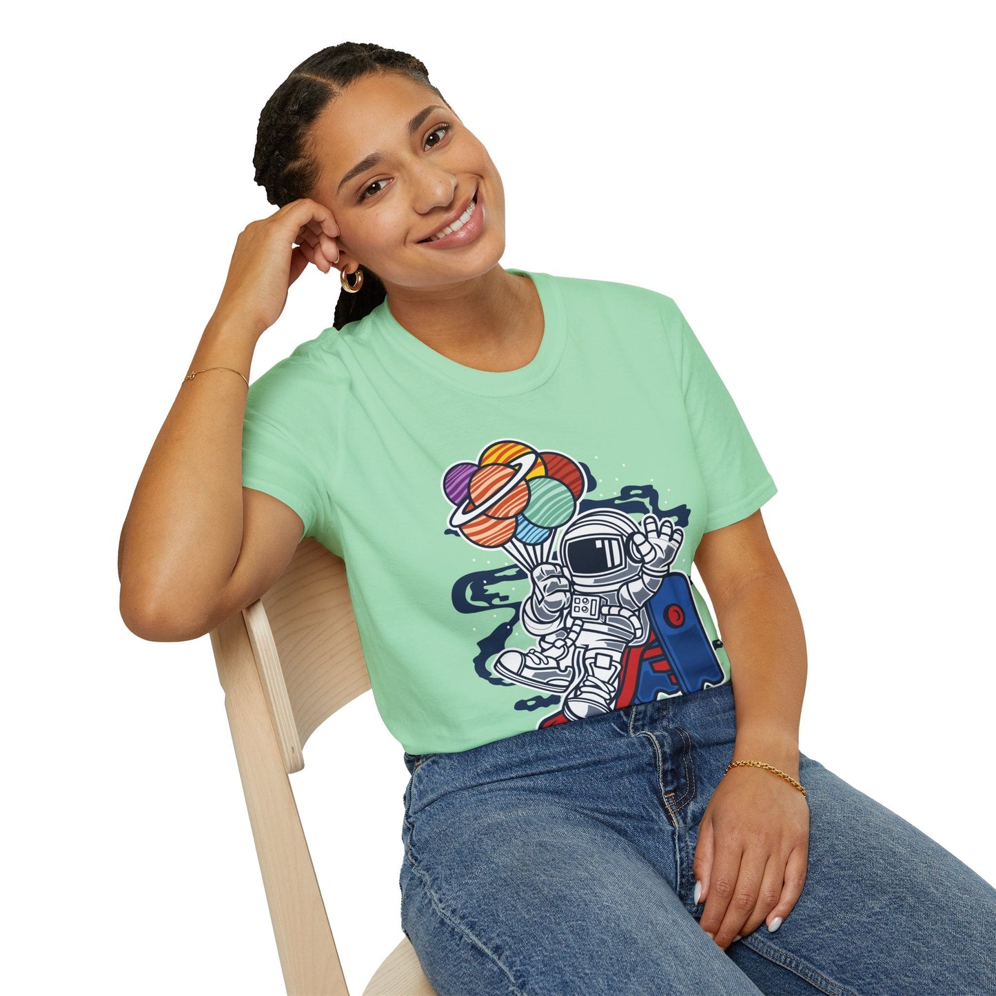 Cartoon T Shirt Animation T Shirt Funny Tee Shirt Unisex Gildan Softstyle 64000 Art Design