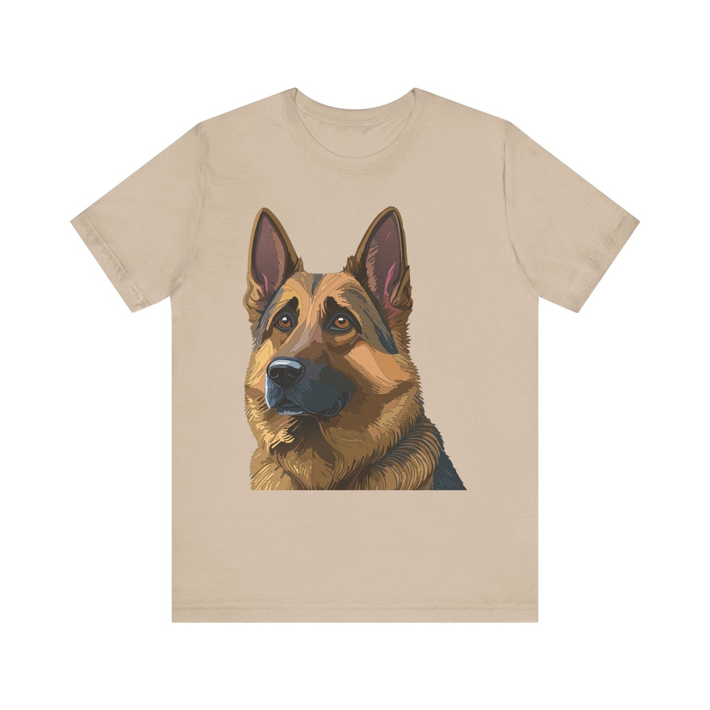 Unisex Animal Shirt With Art Design Tee Wild Animals Print Short Sleeve Comfort Tee
