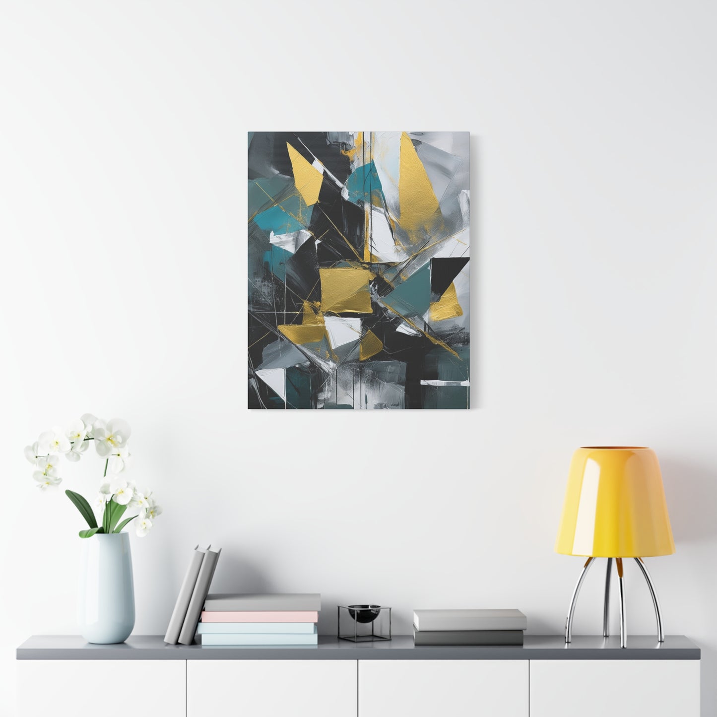 Abstract Oil Painting Print Canvas 20x24,20x30,24x30 24x32,24x36,30x40 32x48,36x48,40x60 Pine-Wood Inner Frame ABS-206