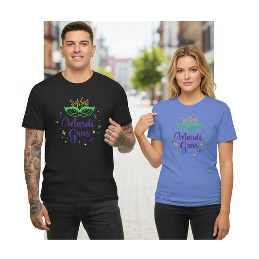 Camiseta unisex de algodón para carnaval