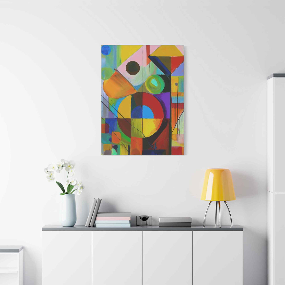 Abstract Painting Print Canvas 20x24,20x30,20x60,24x30,24x32,24x36,30x40,32x48,36x48,40x60 Pine-Wood Inner Frame ABS-1