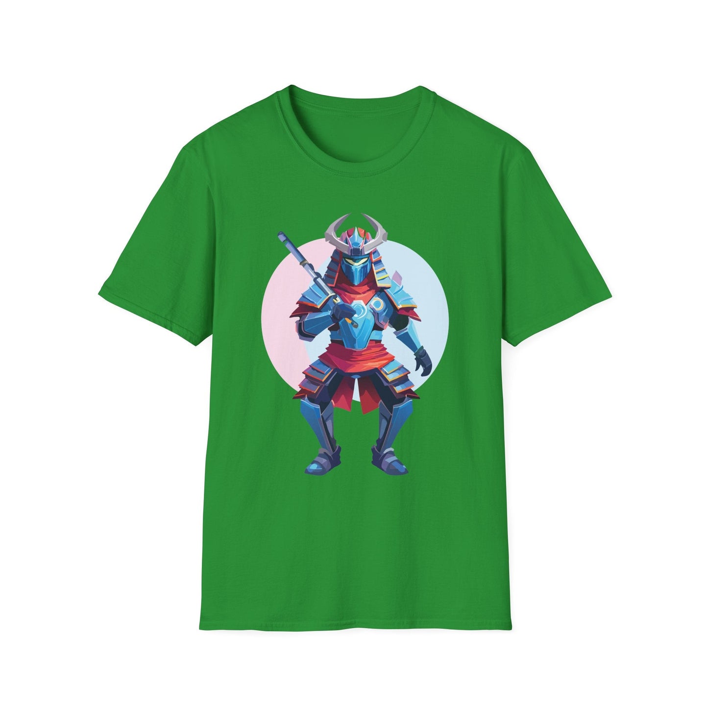 Samurai T Shirt Unisex Softstyle Tee Made From 100 Percent Ring Spun Cotton Gildan 64000
