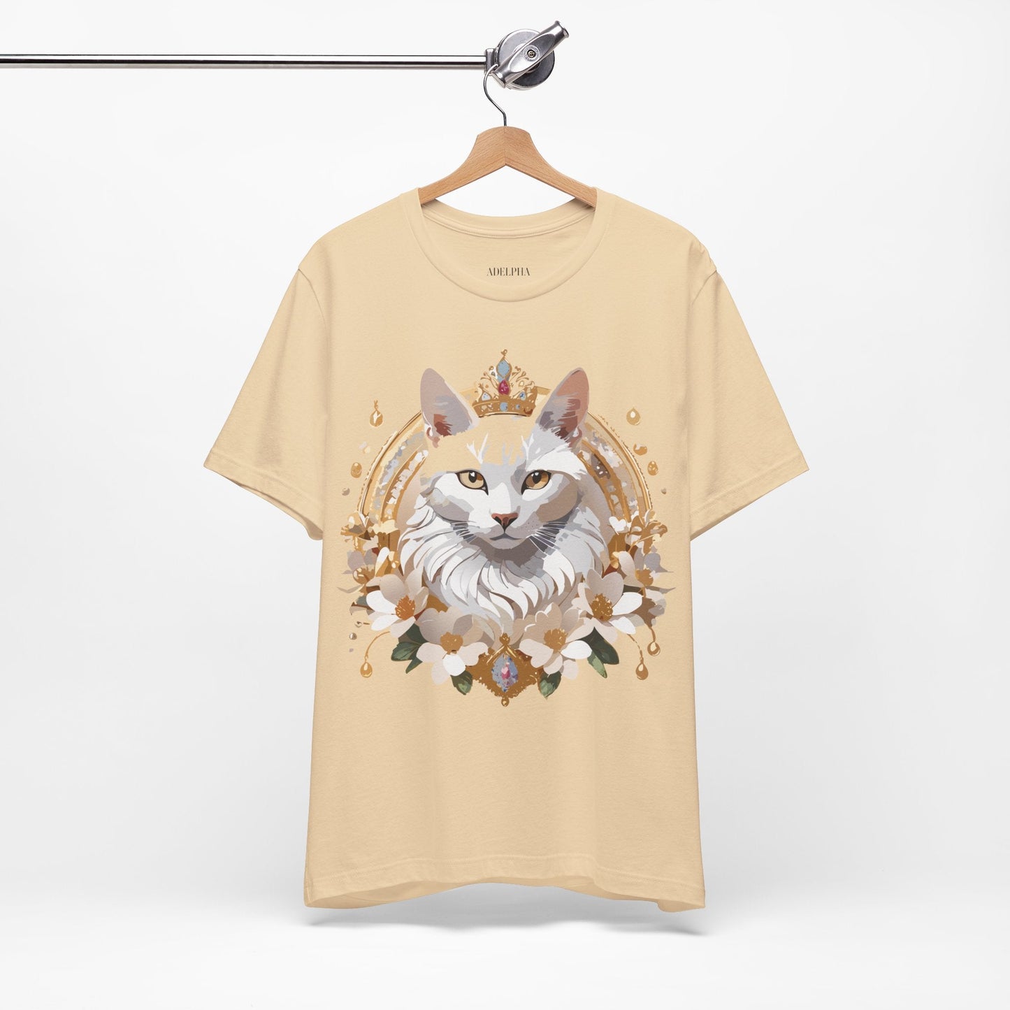 Medallion Graphic Unisex 100 Cotton Vintage Animal Medal Artwork Tee 21