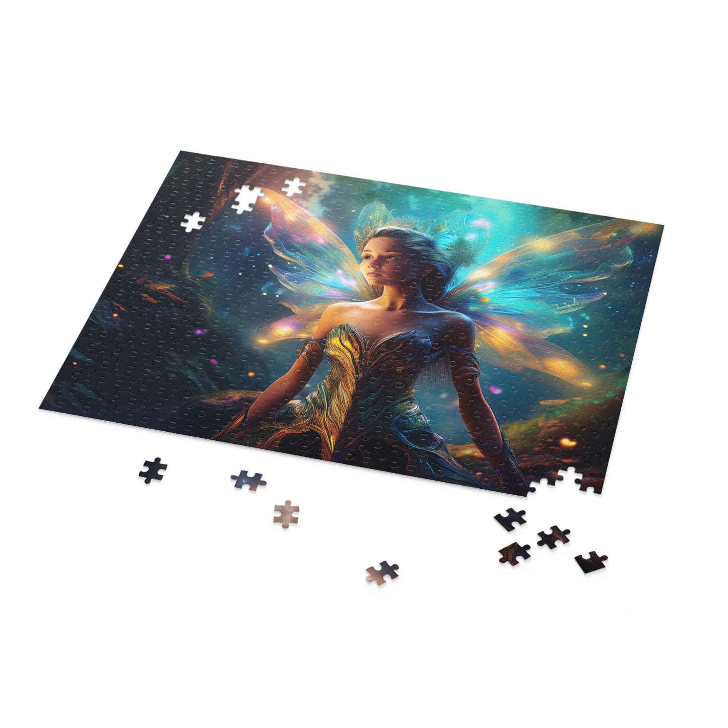Fairy Puzzle 500-Chipboard Pieces in Box | Kids Puzzles Size: 16" x 20",  Ages 9+ and Family pn6