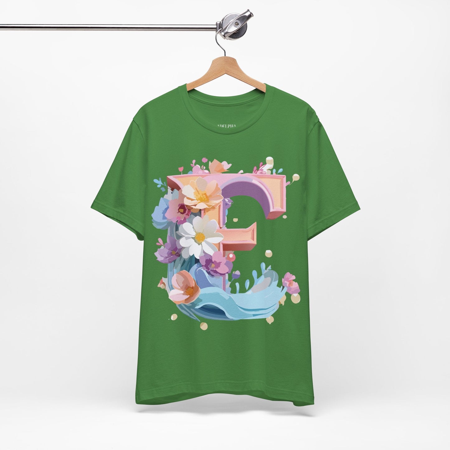 Unisex Letter E Graphic T Shirt By Adelpha Vintage Inspired Artwork Tee For Everyday Wear