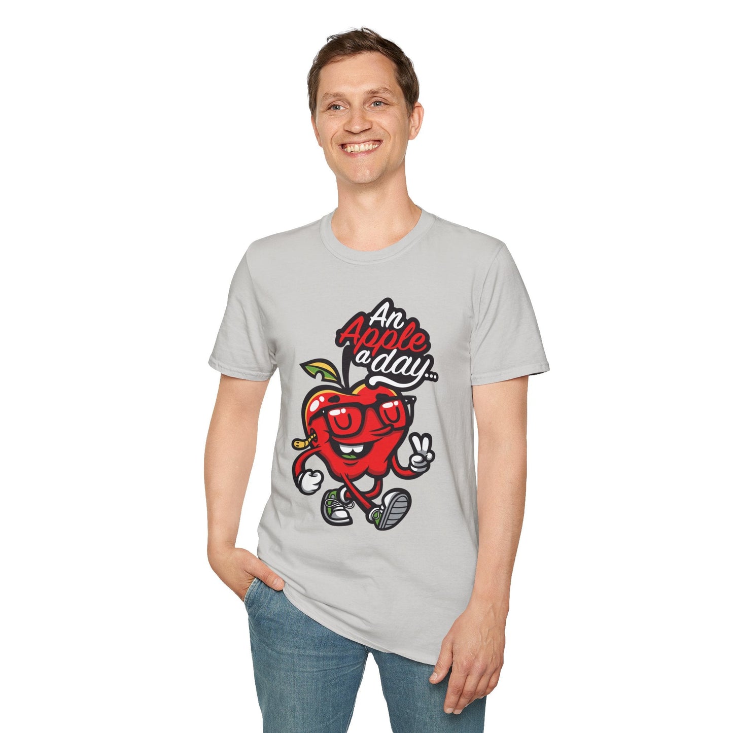Cartoon T Shirt Animation Tee Funny Tee Unisex Softstyle Cotton Shirt Gildan Softstyle 64000