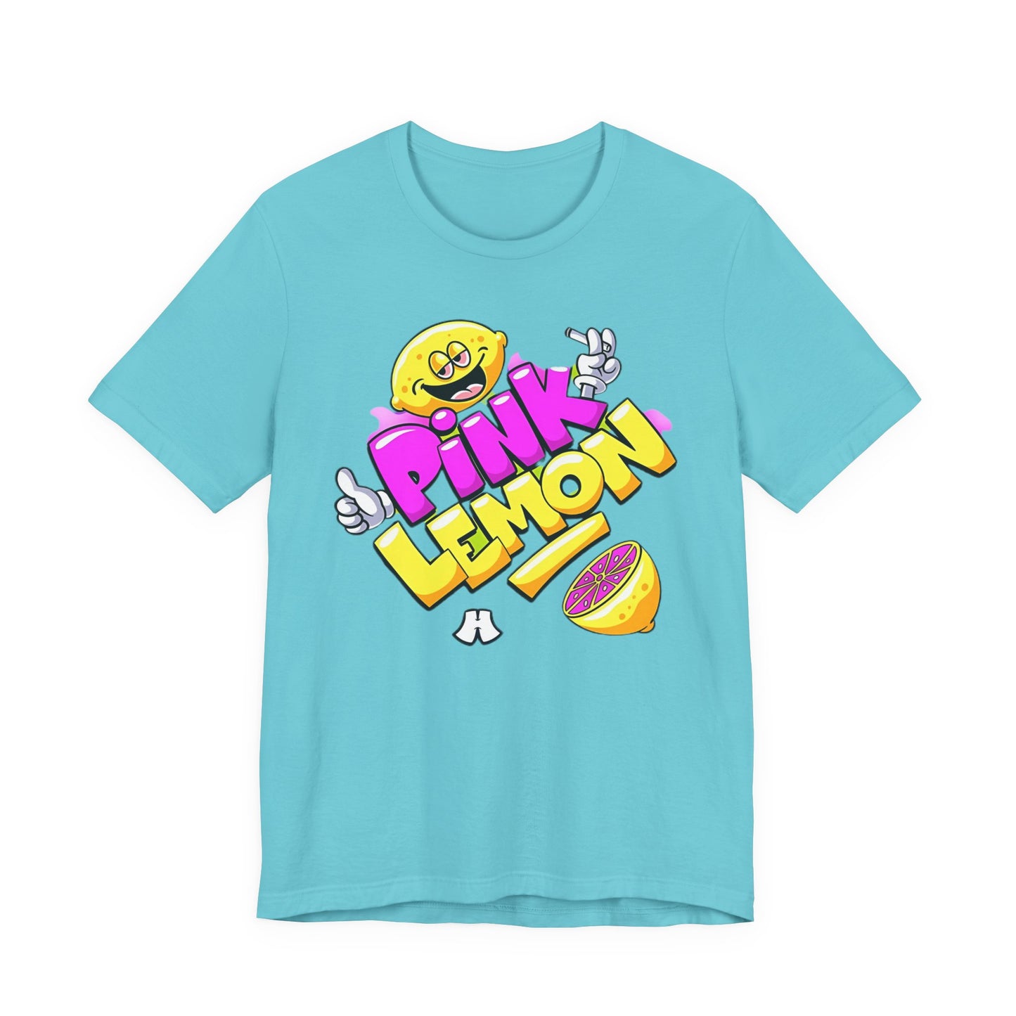Lemon Graphic Tee, Graphic T-Shirt, Funny Lemon Shirt, Cute Cartoon Tees, Art T-Shirt, Art Design Tees