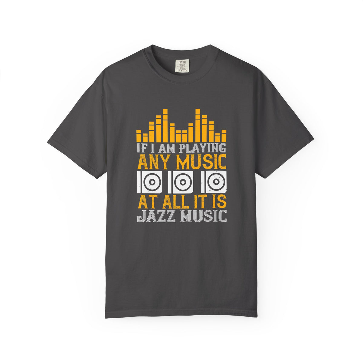 Jazz Music Graphic Unisex Heavy Cotton Art Designed T-Shirt m17
