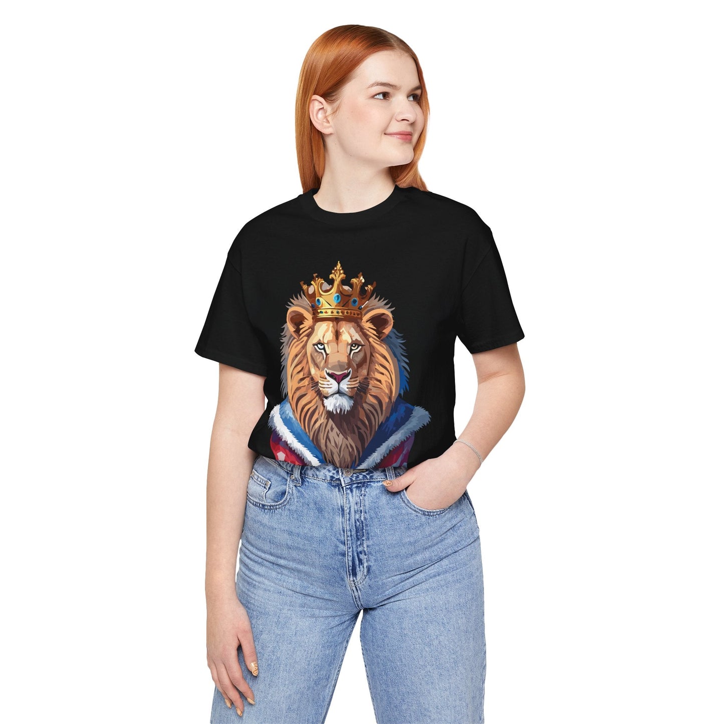 Unisex Animal T Shirt With Art Design Wild Animals Shirt Gildan Softstyle 64000 Cotton