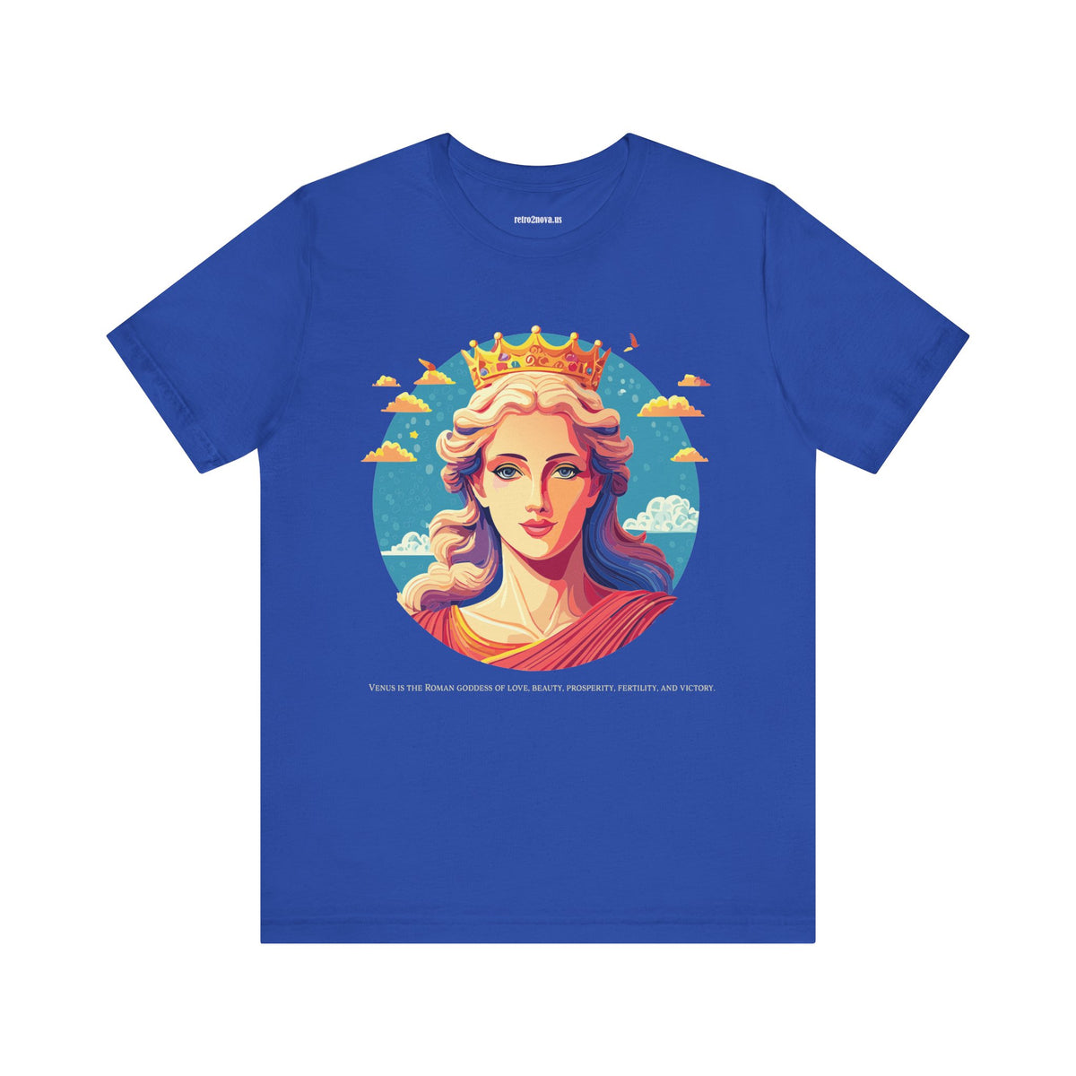 Goddess Graphic Unisex Cotton Bella+Canvas Tee with Venus