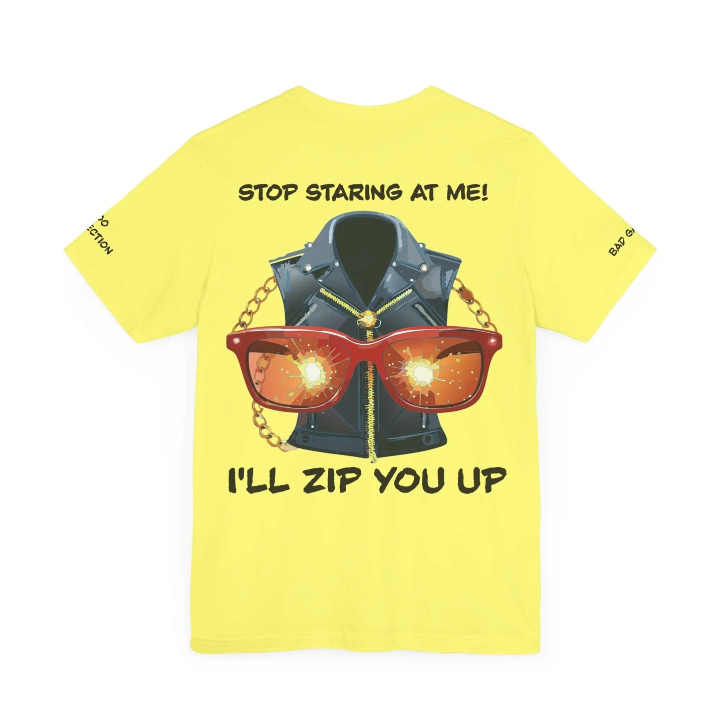 Bad Galaxy Animal T Shirt Made To Order 100 Percent Cotton Tee With Eco Friendly Inks Designed In US
